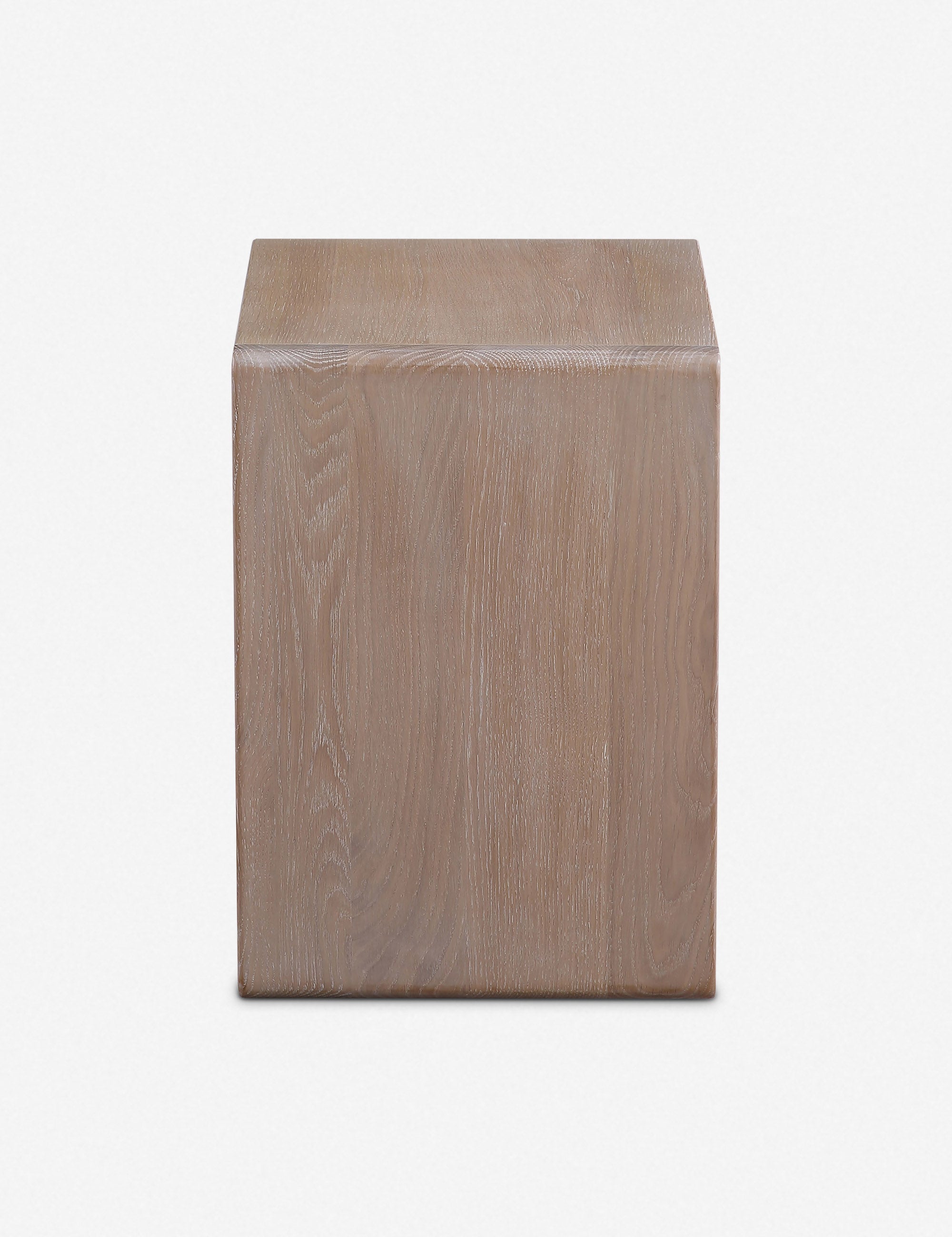 Modern Ahn Side Table - Small End Table with Storage Shelf for Living Room, Bedroom, or Office - Compact Nightstand with Sturdy Metal Frame & Wooden Top