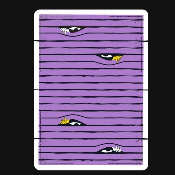 SVNGALI 05 DeadEye Playing Cards by Alex Pandrea - Premium Custom Deck for Cardistry, Magic Tricks & Poker Games | Perfect for Professional Magicians & Card Enthusiasts