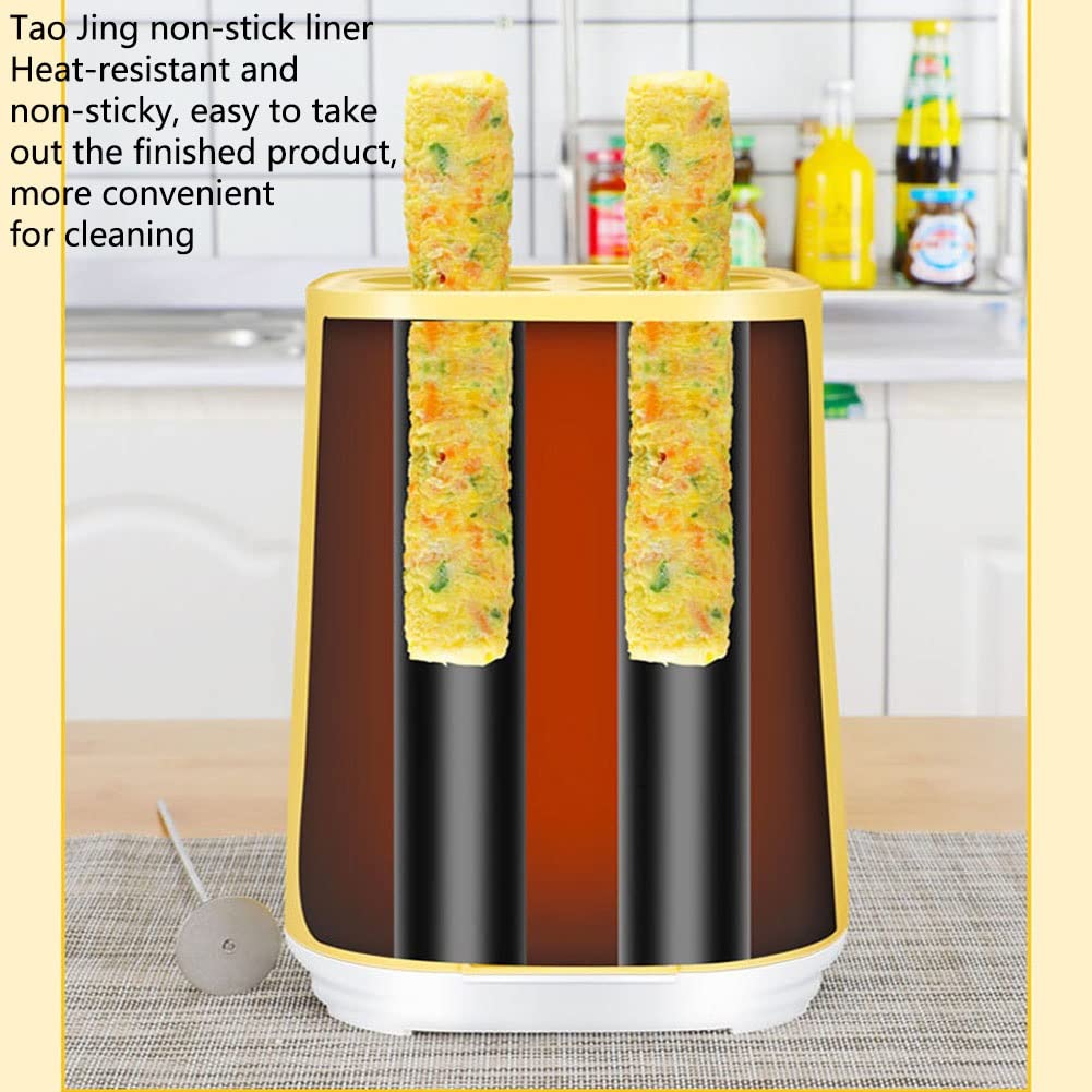 Electric Egg Roll Maker - Automatic 4 Sausage Breakfast Machine, Multifunctional Egg Cooker & Boiler for Home DIY Cooking | Perfect for Quick Breakfasts, Snacks & Party Food Prep