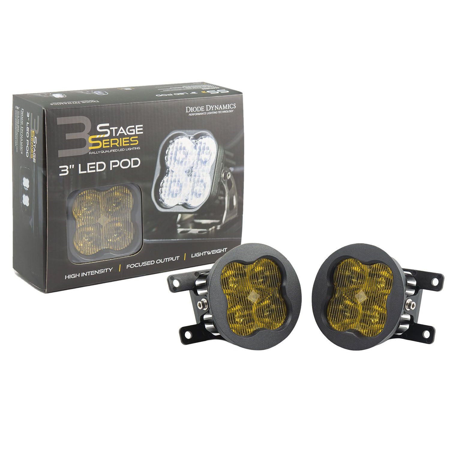 Diode Dynamics SS3 LED Fog Light Kit for 2015-2021 Subaru WRX STI - High Performance Off-Road Driving & Night Visibility Upgrade