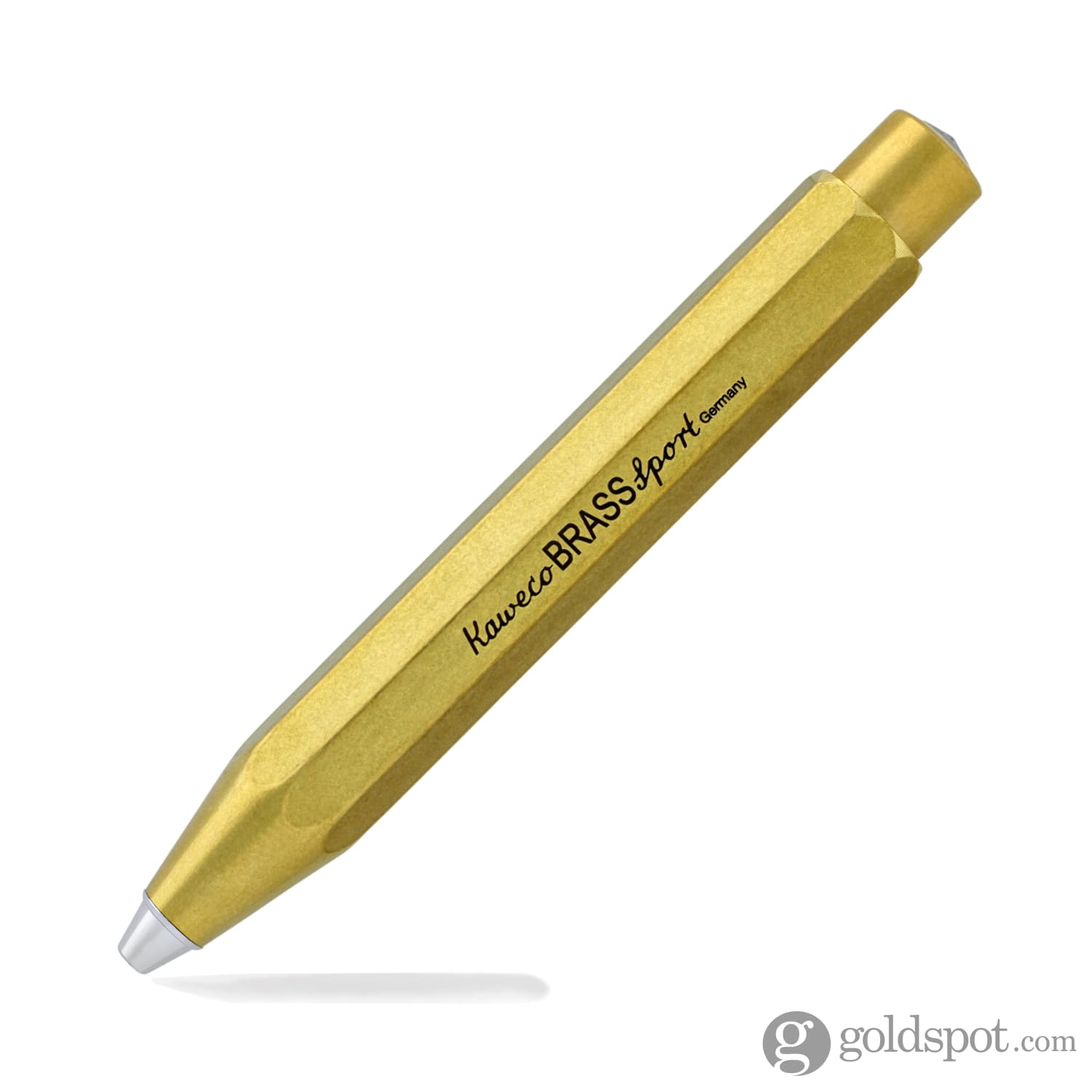 Kaweco Sport Brass Ballpoint Pen - Premium Writing Instrument for Everyday Use, Office & Travel
