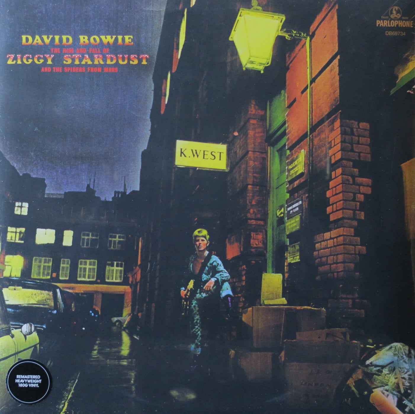 DAVID BOWIE 'The Rise And Fall Of Ziggy Stardust And The Spiders From Mars' Remastered 180g Vinyl LP Record - Limited Edition Collectible for Music Lovers & Vinyl Enthusiasts - Perfect for Home Listening & Gift Giving