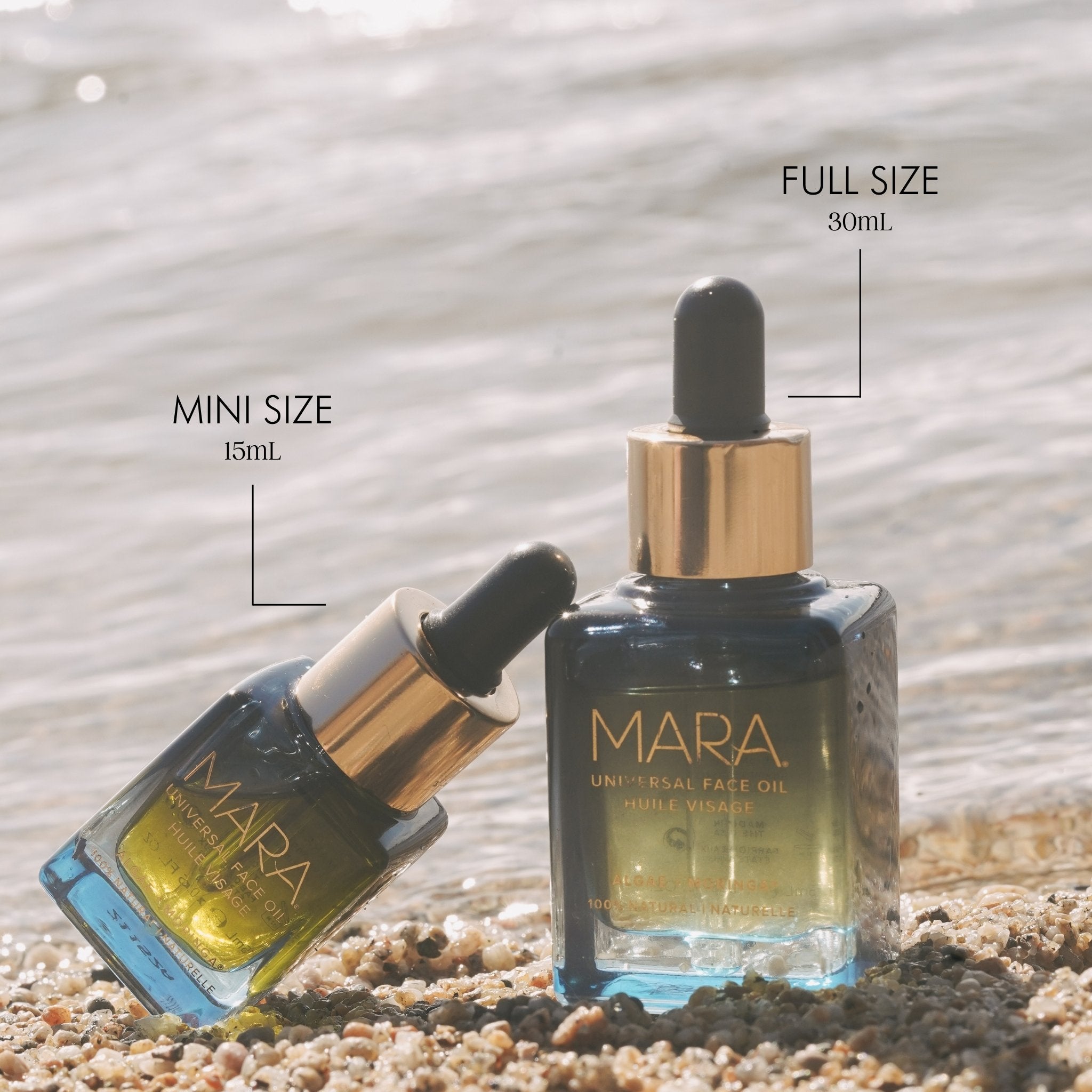 Organic Algae & Moringa Universal Face Oil - Hydrating Anti-Aging Facial Treatment for Dry, Sensitive Skin | Day & Night Moisturizer for Women & Men