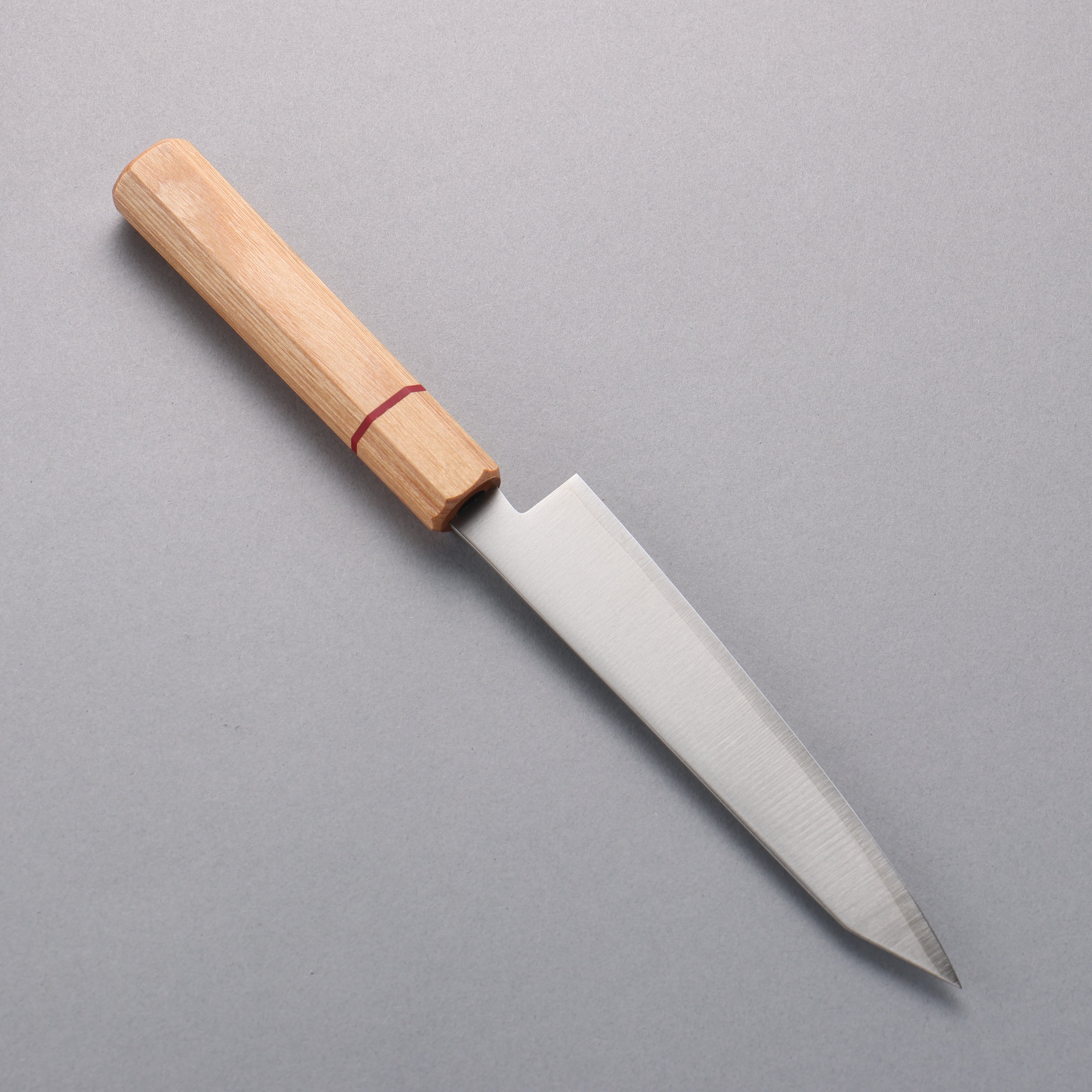 Premium SG2 Kiritsuke Petty Utility Knife 150mm - Japanese Stainless Steel Blade with White Wood & Red Ring Handle - Perfect for Sushi, Vegetables & Precision Kitchen Tasks