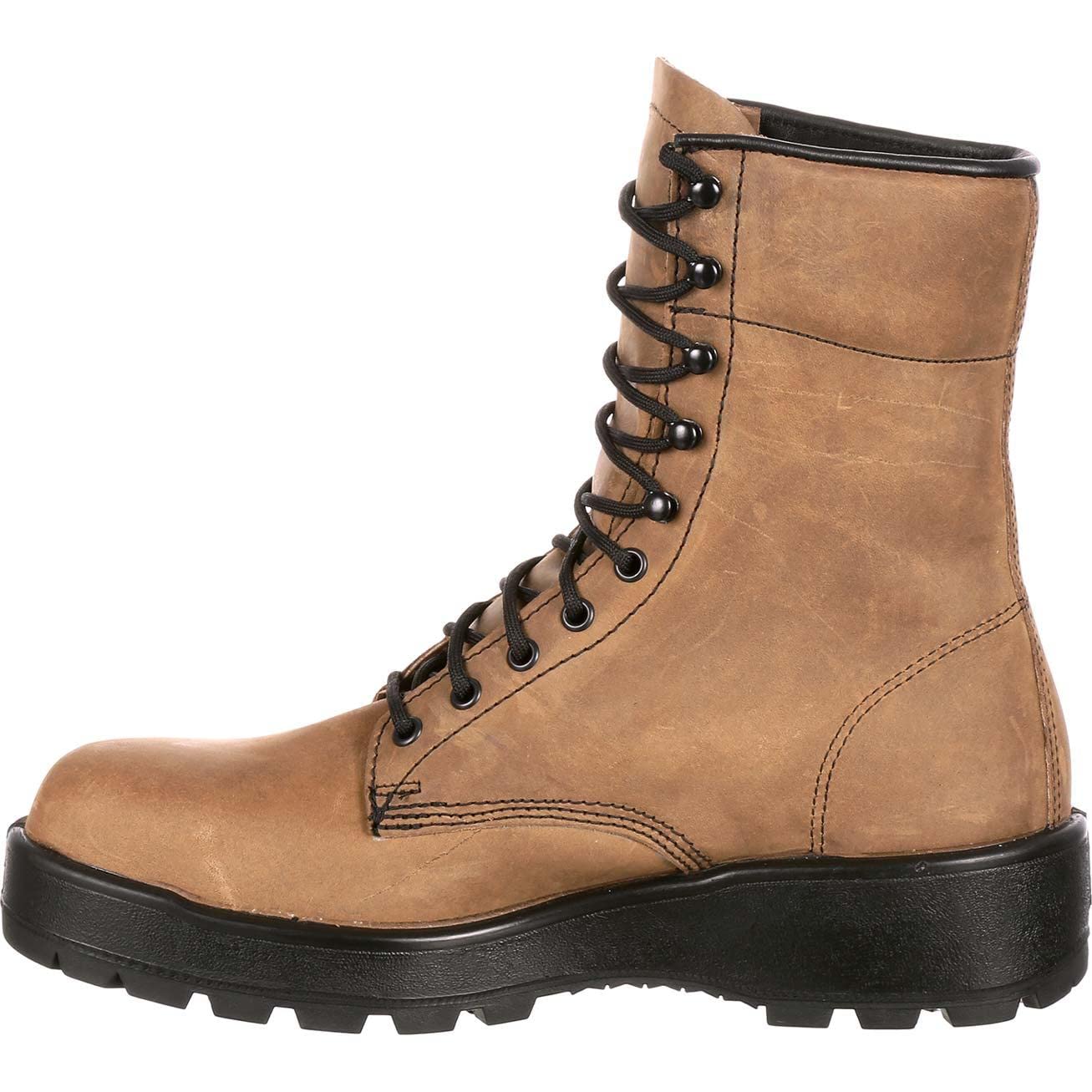 Lehigh Safety Shoes Steel Toe Work Boots for Men - OSHA Approved Slip Resistant Construction Work Boots - Ideal for Construction, Warehouse & Industrial Work