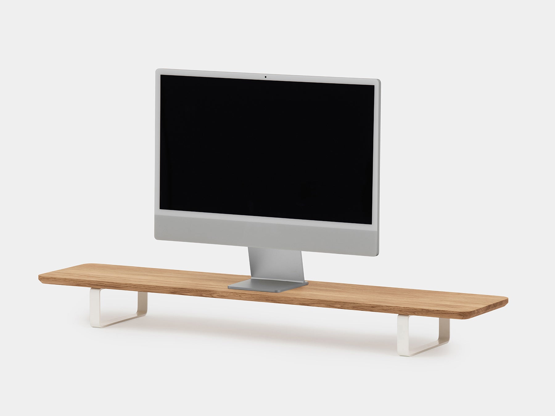 Dual Monitor Stand for Desk - Adjustable Computer Monitor Riser with Shelf - Perfect for Home Office, Gaming Setup & Workspace Organization
