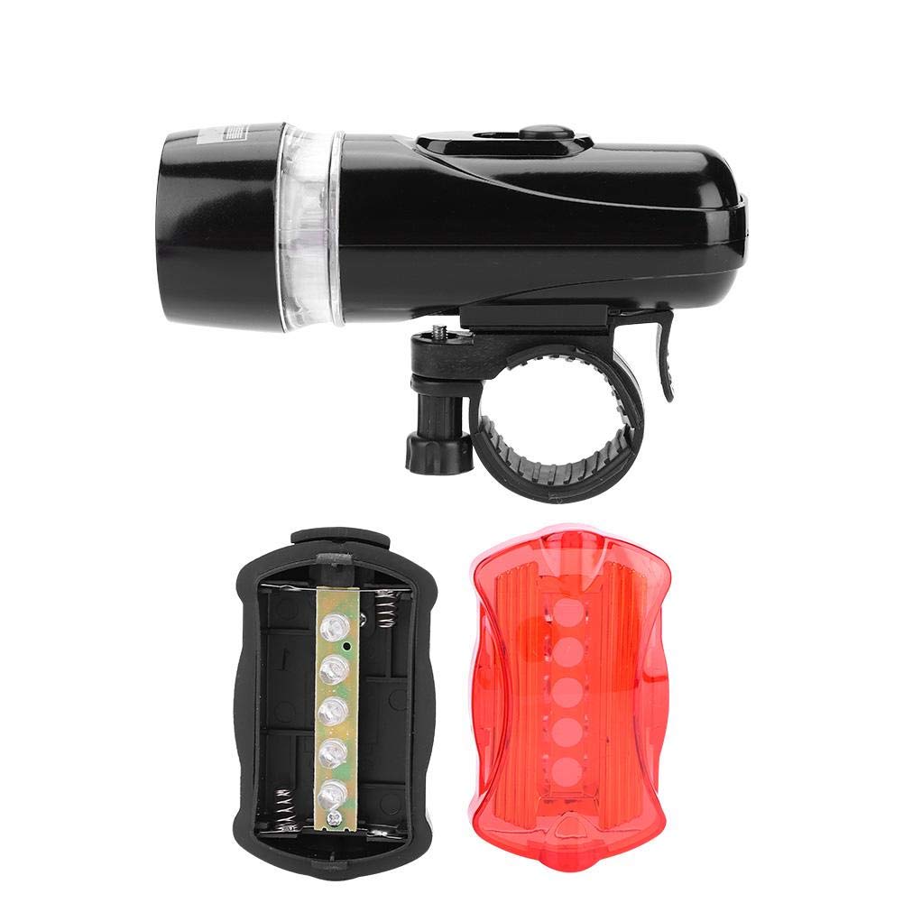 Super Bright LED Bike Light Set - Quick Release Headlight & Taillight for Road & Mountain Bicycles | Night Cycling Safety & Commuting Accessories