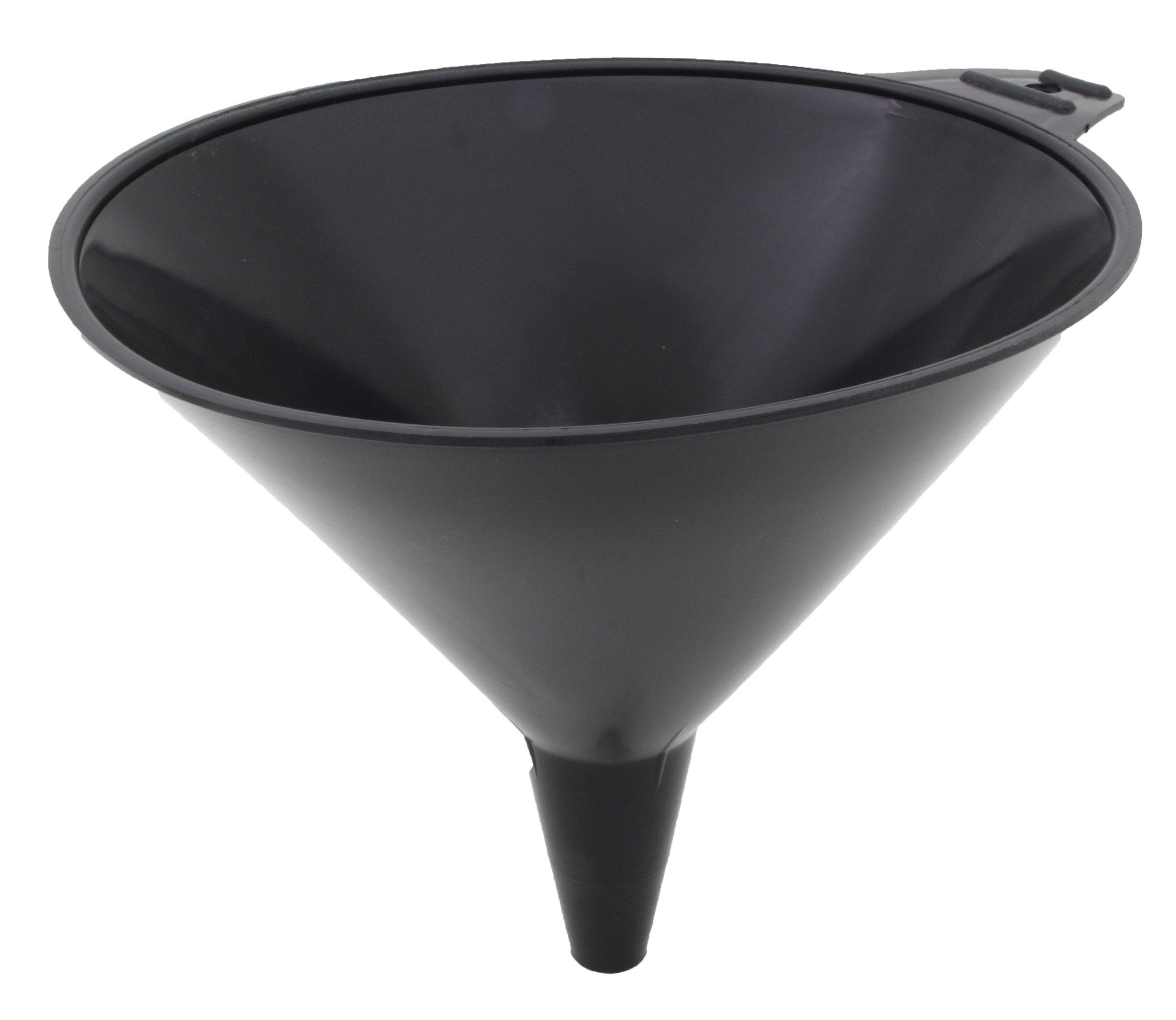 FloTool 05064 Large No Mess Funnel - Heavy Duty Plastic Funnel for Automotive, Oil, Gas, and DIY Projects - Perfect for Garage, Workshop, and Home Use