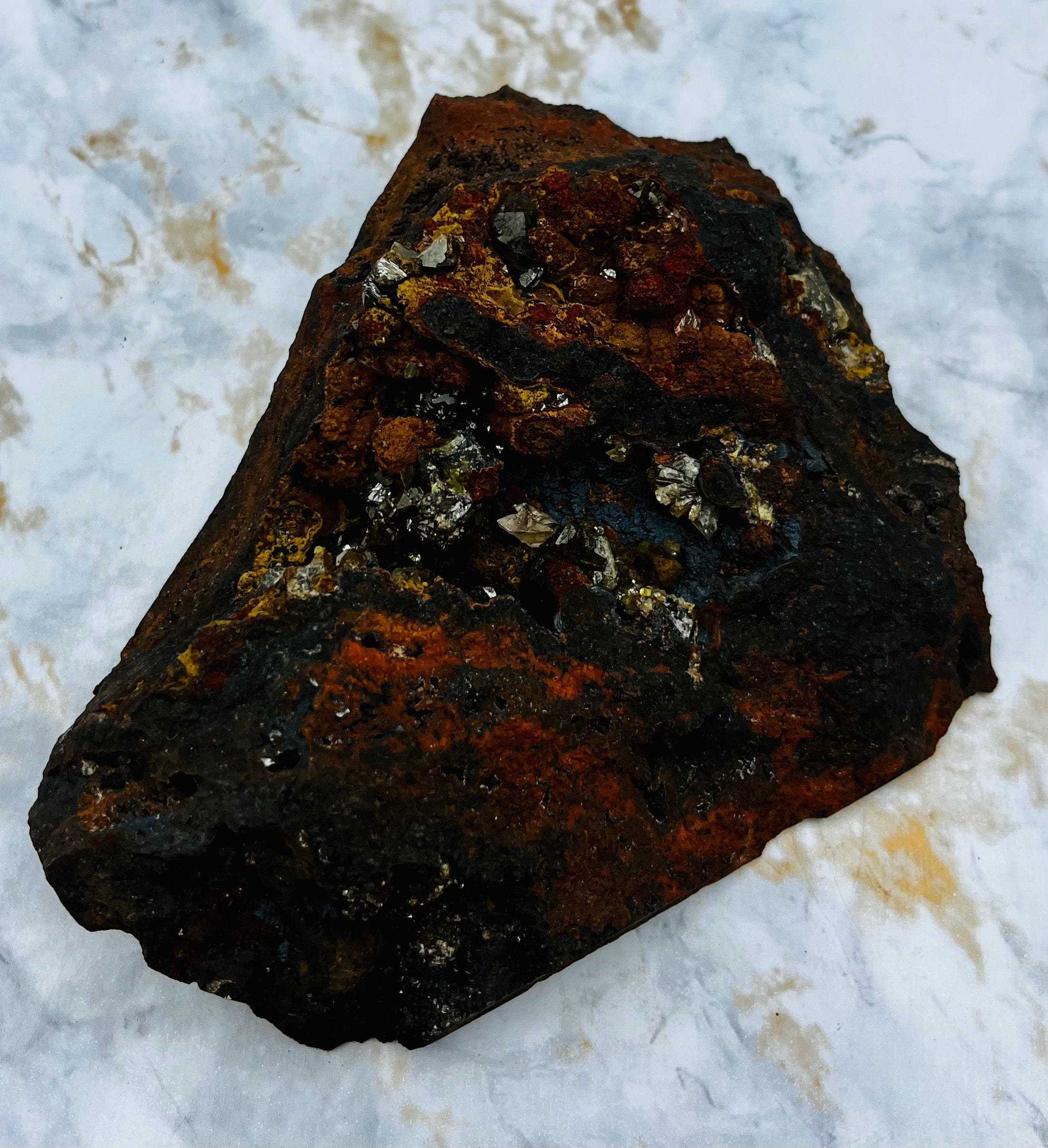 Natural Adamite Mineral Specimen - Rare Collectible Crystals for Rockhounds & Geology Enthusiasts (Perfect for Display Cases, Meditation & Healing Crystal Collections)
