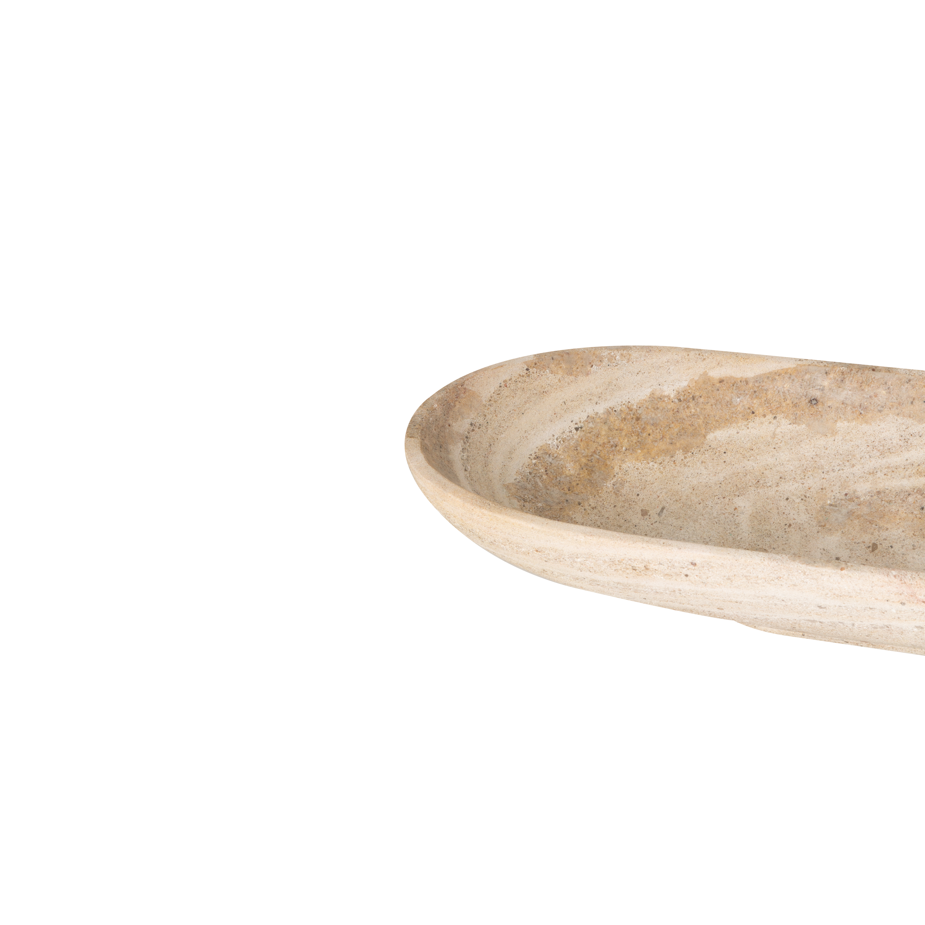 Premium Marble Bathroom Sink Trough - 12