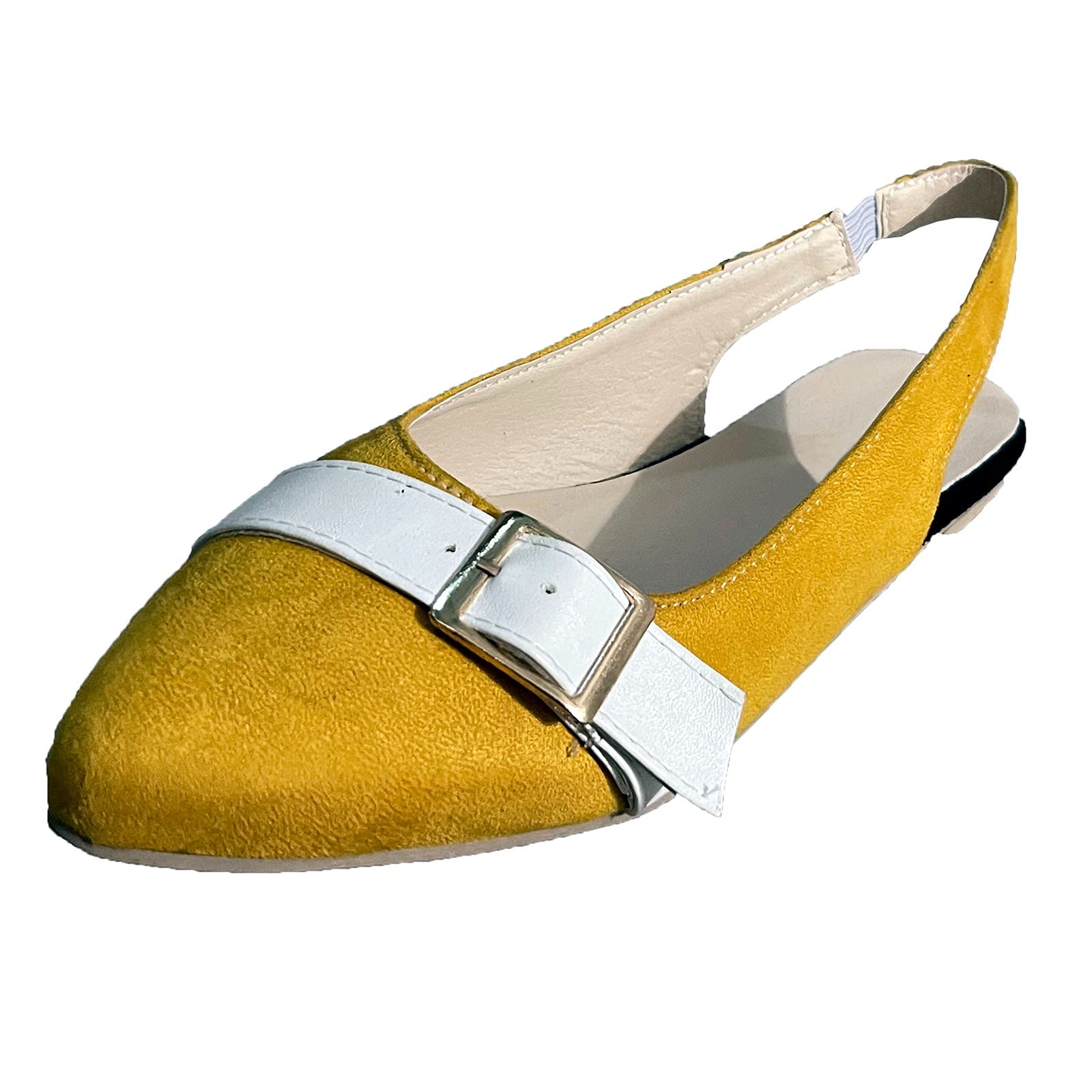 Women's Flat Sandals - Elastic Band Pointed Toe Casual Shoes for Women | Comfortable & Stylish | Perfect for Beach, Vacation, and Everyday Wear