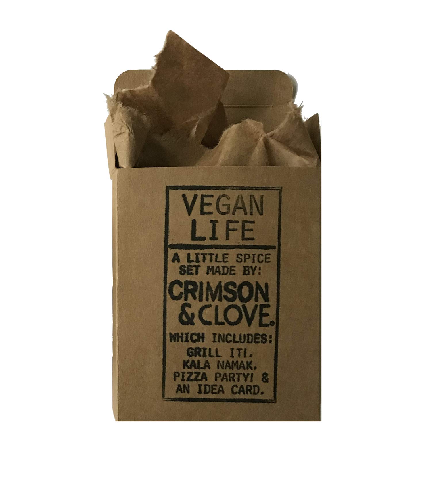 Vegan Life Gift Set - Kala Namak, Pizza Party & Grill It Spice Blends | Perfect for Plant-Based Cooking, Gifts & Vegan Lifestyle