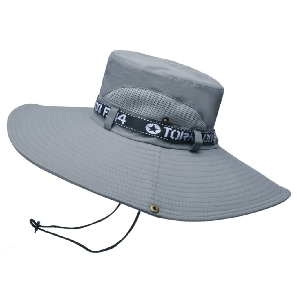 **Men's & Women's Wide Brim Sun Hat for Outdoor Fishing - UPF 50+ UV Protection Summer Hat - Adjustable 58-59cm Sombrero Style (Color A) - Perfect for Beach, Hiking & Gardening**