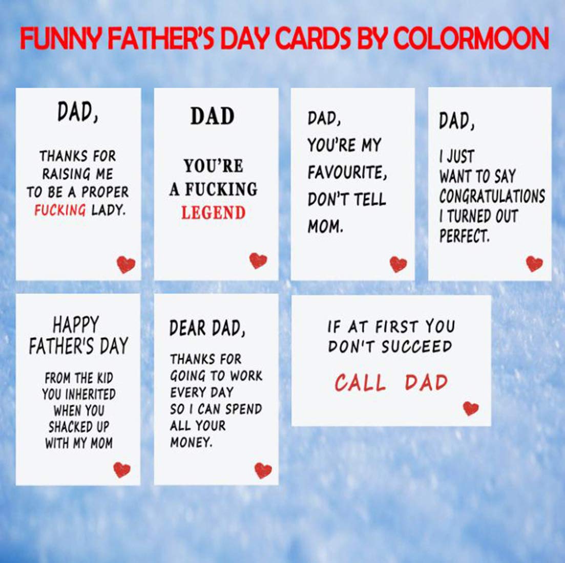 Funny Father's Day Card from Daughter - Birthday & Anniversary Card for Dad - Humorous Daddy Greeting Card - Perfect for Father's Day, Birthdays & Special Occasions