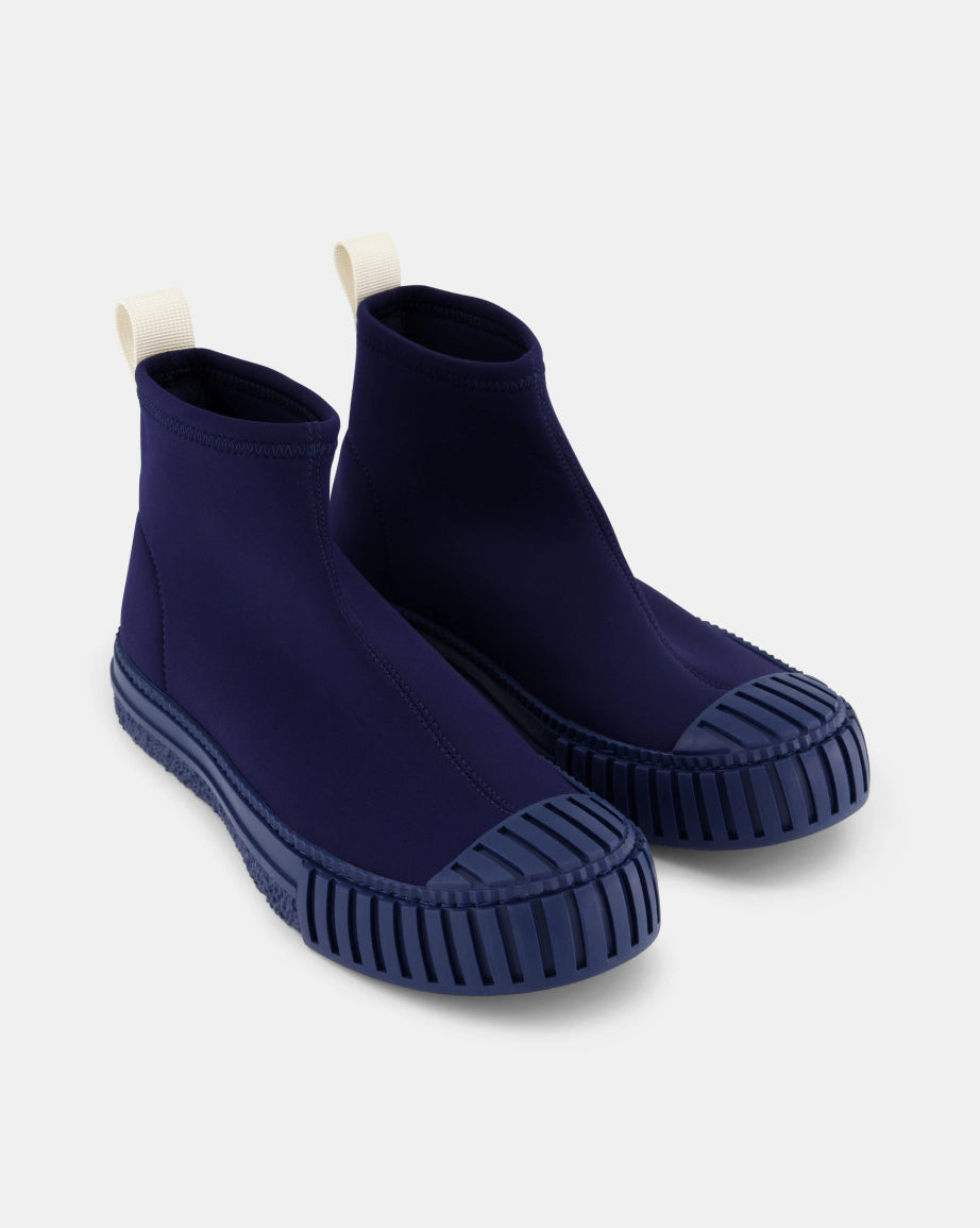 Sunny 2.0 Neoprene Pull-On Boots for Women - Waterproof Winter Snow Boots in Midnight Blue | Perfect for Outdoor Activities, Hiking & Cold Weather