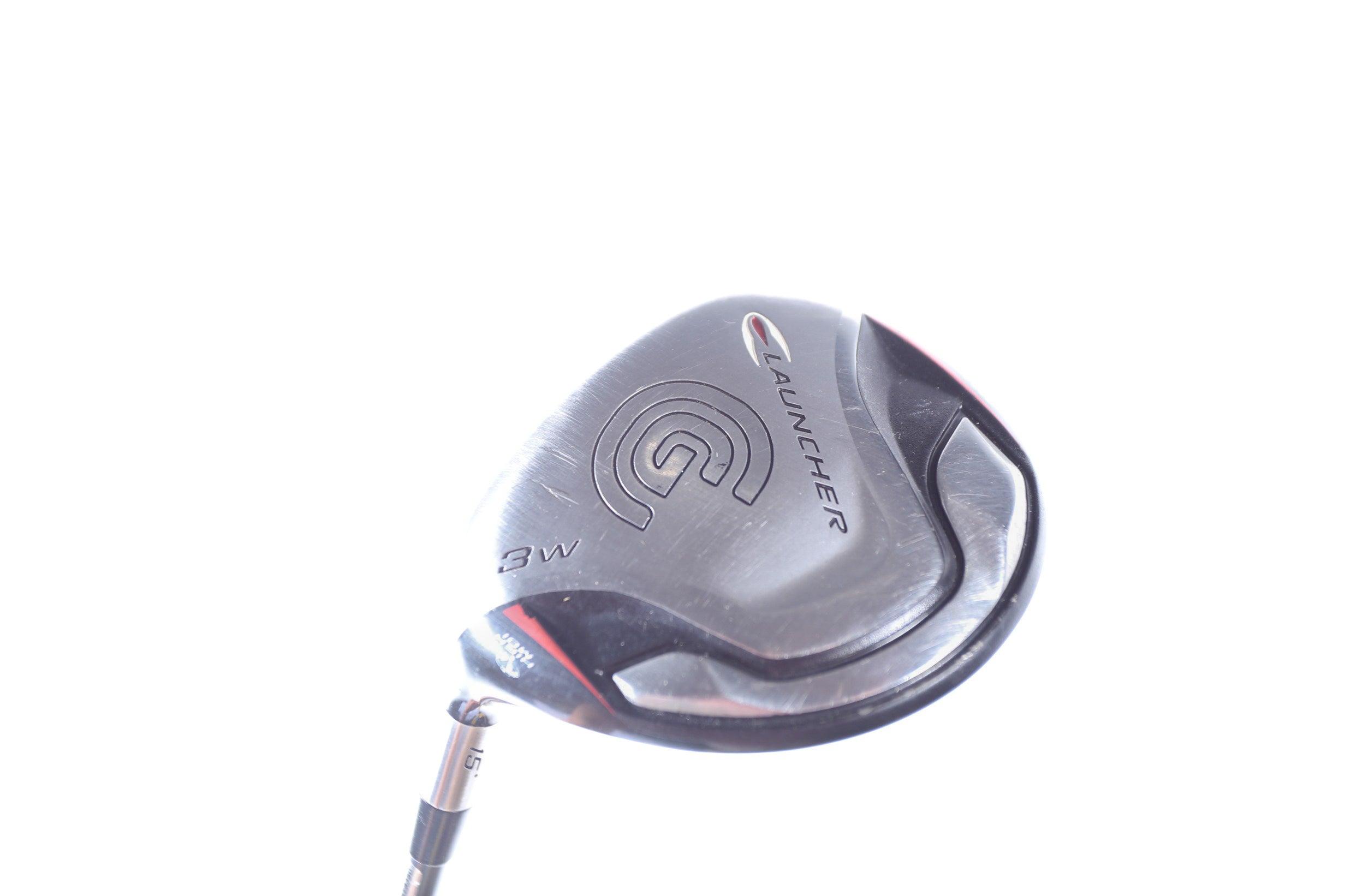 Used Cleveland Launcher '09 3 Wood Left Handed 15° Stiff Flex Golf Club - Perfect for Left-Handed Golfers on Fairway Shots & Long Drives