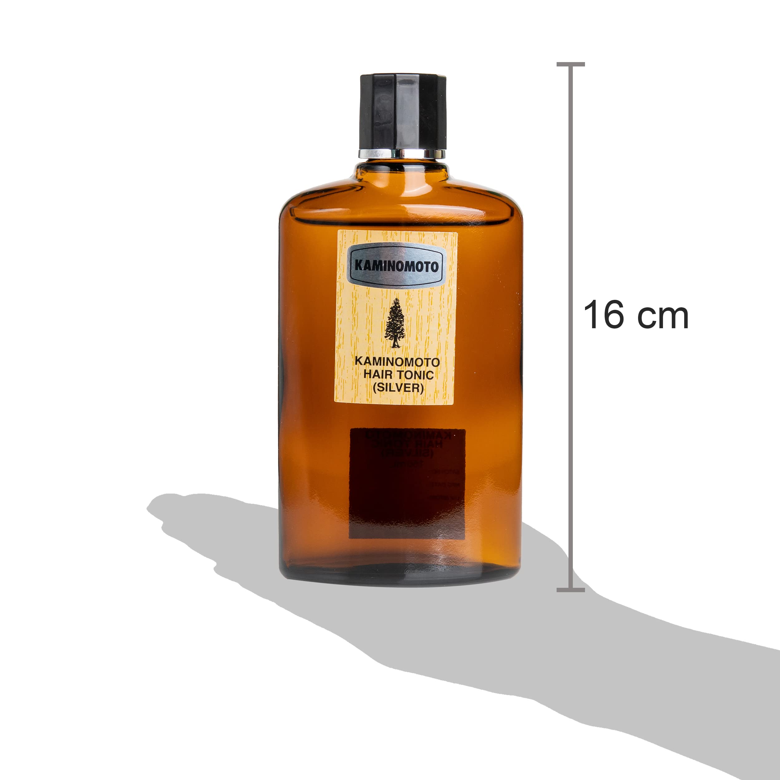 Kaminomoto Hair Tonic (Silver) 150ml - Hair Growth Treatment for Men & Women | Prevent Hair Loss, Repair Damaged Hair & Reduce Hair Fall | Natural Scalp Care Solution for Thinning Hair - Perfect for Daily Use at Home or Salon