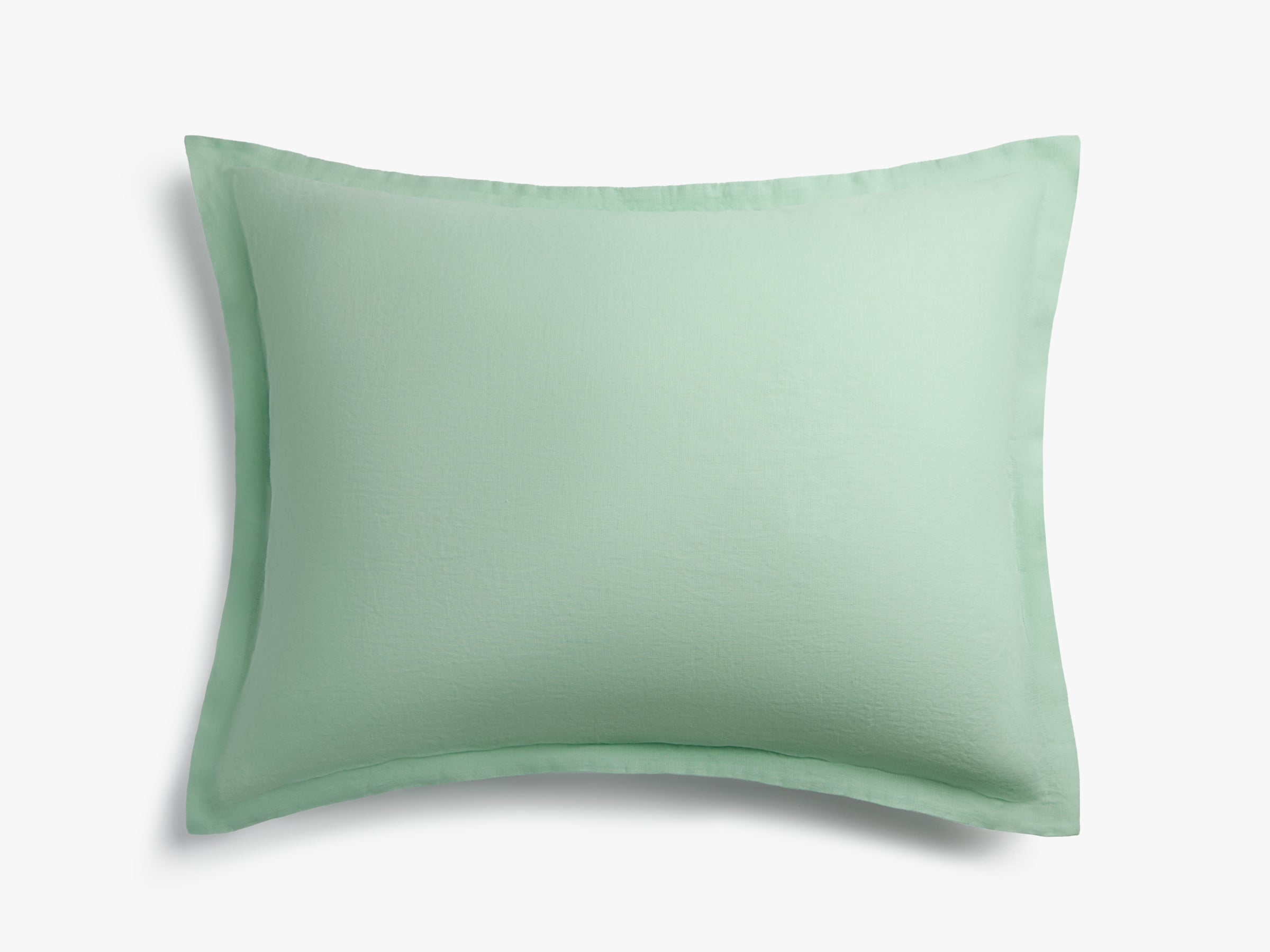le FLEUR* Premium Linen Sham Set - Jade Green Color - Luxury Bedding for Master Bedroom & Guest Room - Breathable & Soft Pillow Covers for Comfortable Sleep