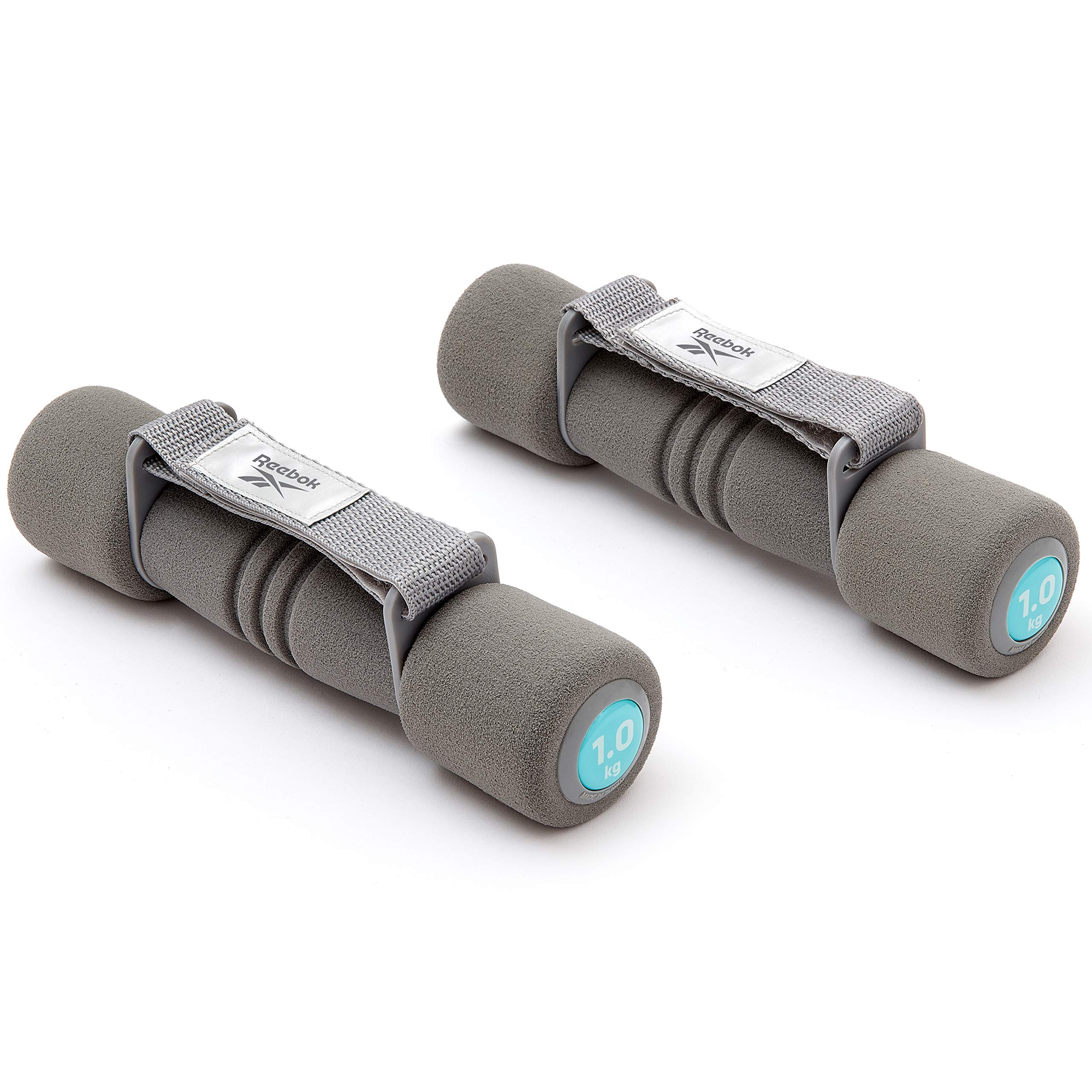 Reebok Dumbbells Set of 2 - Soft Grip Hand Weights for Home Gym, Strength Training & Fitness Workouts | Perfect for Weight Lifting, CrossFit & Muscle Building