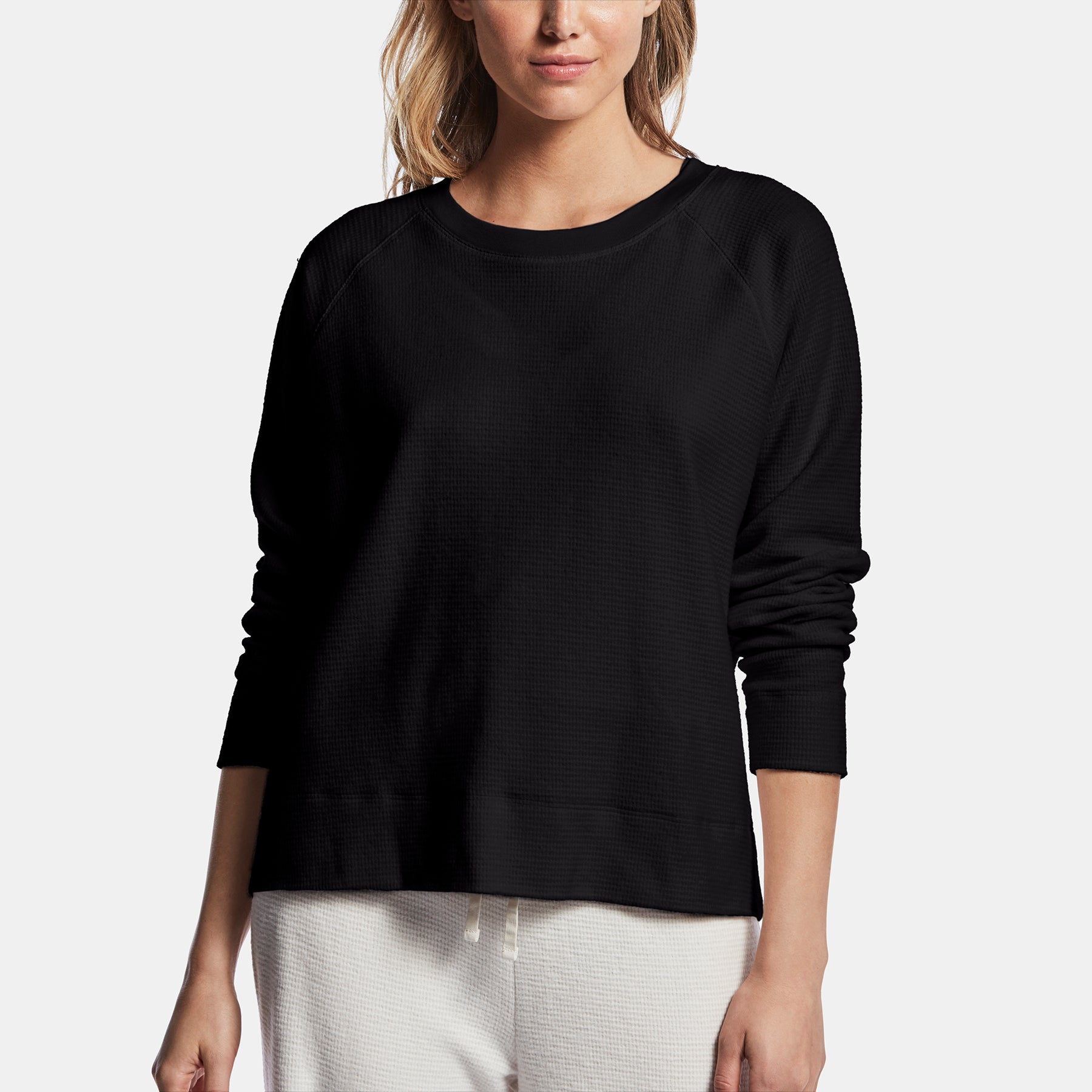 Comfortable Relaxed Sweatshirt for Men & Women - Soft Black Cotton Pullover Hoodie | Perfect for Casual Wear, Lounge & Outdoor Activities