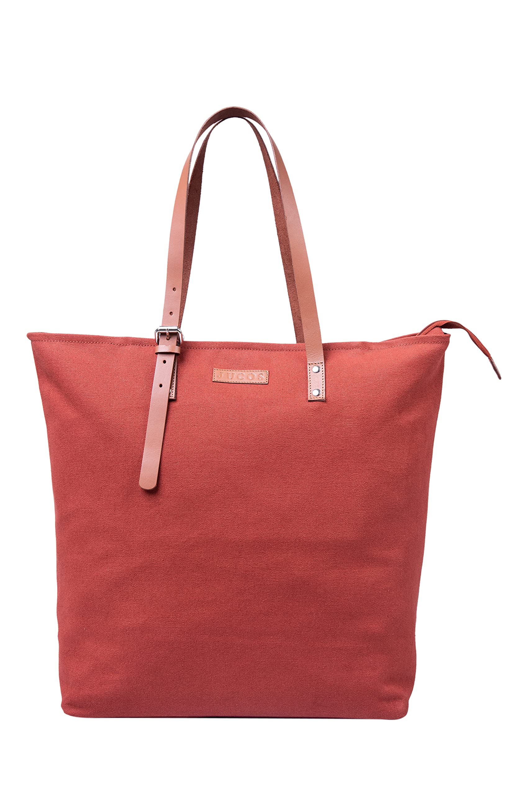 Stylish & Durable JUCOS Tote Bags for Women - Reusable Shopping Bags with Reinforced Handles - Perfect for Groceries, Beach, Work & Travel
