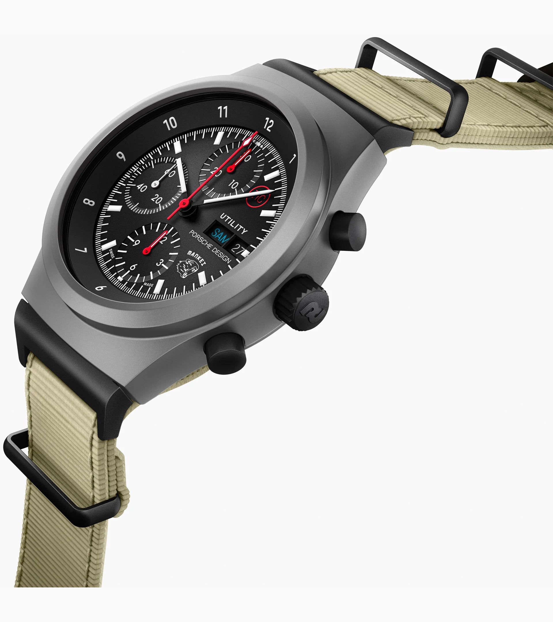 Porsche Design Chronograph 1 Utility Limited Edition Watch - Premium Stainless Steel Chronograph for Men - Perfect for Business, Racing & Luxury Collectors
