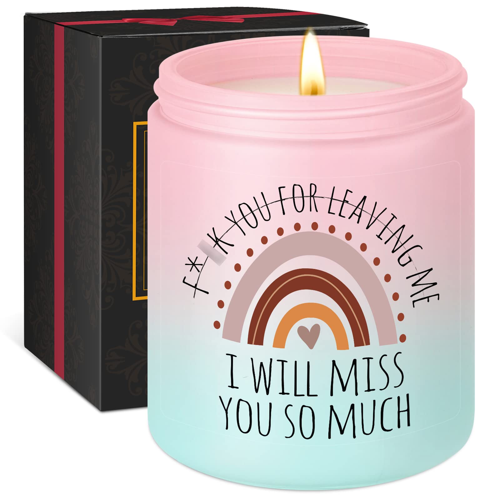 GSPY Retirement Candle - Thoughtful Farewell Gift for Coworkers, Friends & Colleagues | Perfect Going Away Present for Women & Men | Ideal for New Job Celebrations, Office Goodbyes & Retirement Parties | Home Decor & Sentimental Keepsake