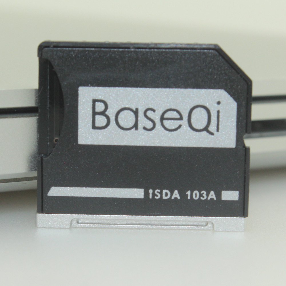 BaseQi Aluminum microSD Adapter for MacBook Air 13