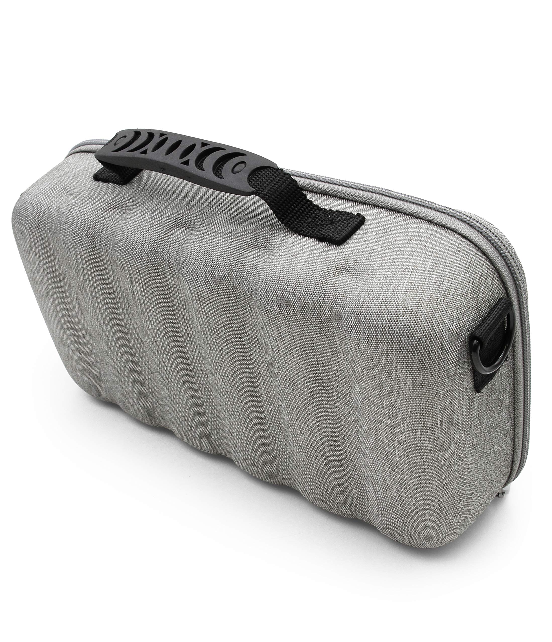 CASEMATIX Travel Case for Otamatone Regular & Neo (Holds 3 Instruments) - Durable Protective Storage with Shoulder Strap & Accessory Pockets for Batteries - Perfect for Travel, Performances & Music Lessons