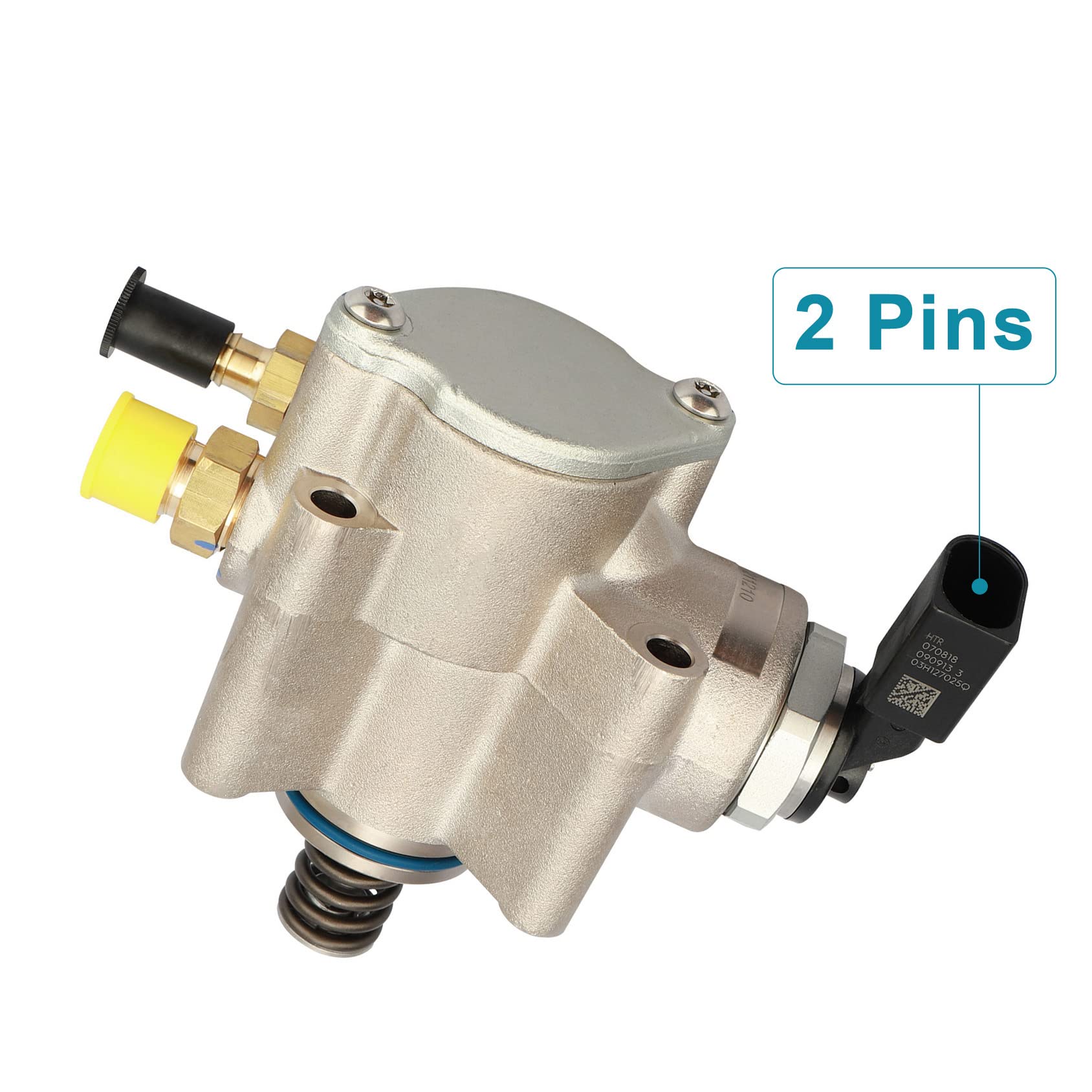 IRONTEK High Pressure Fuel Pump 03H127025M Compatible with 2007-2008 & 2012-2014 Volkswagen Passat - Reliable Engine Performance for Smooth Driving