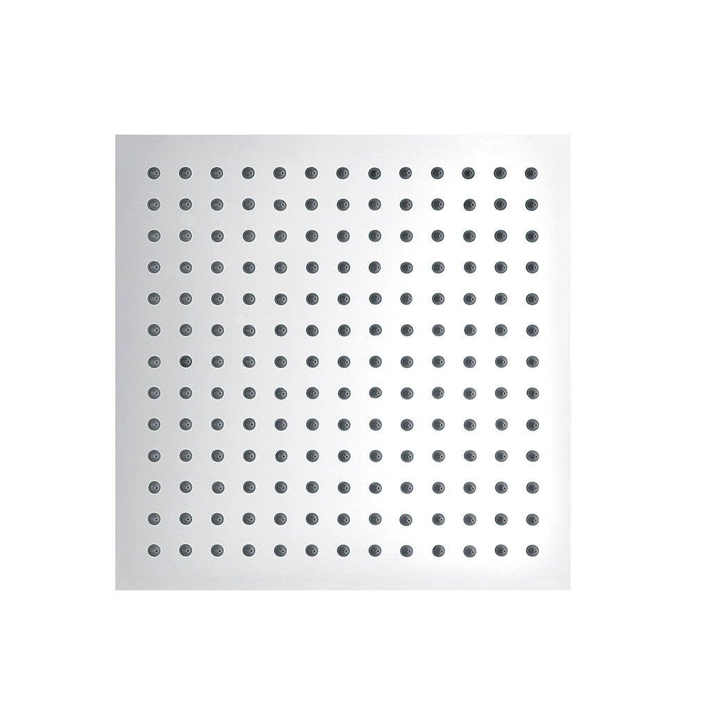 DAX Square Rain Shower Head 8 Inch Chrome Finish (DAX C2041 CR) - Luxury Bathroom Upgrade for Spa-Like Experience