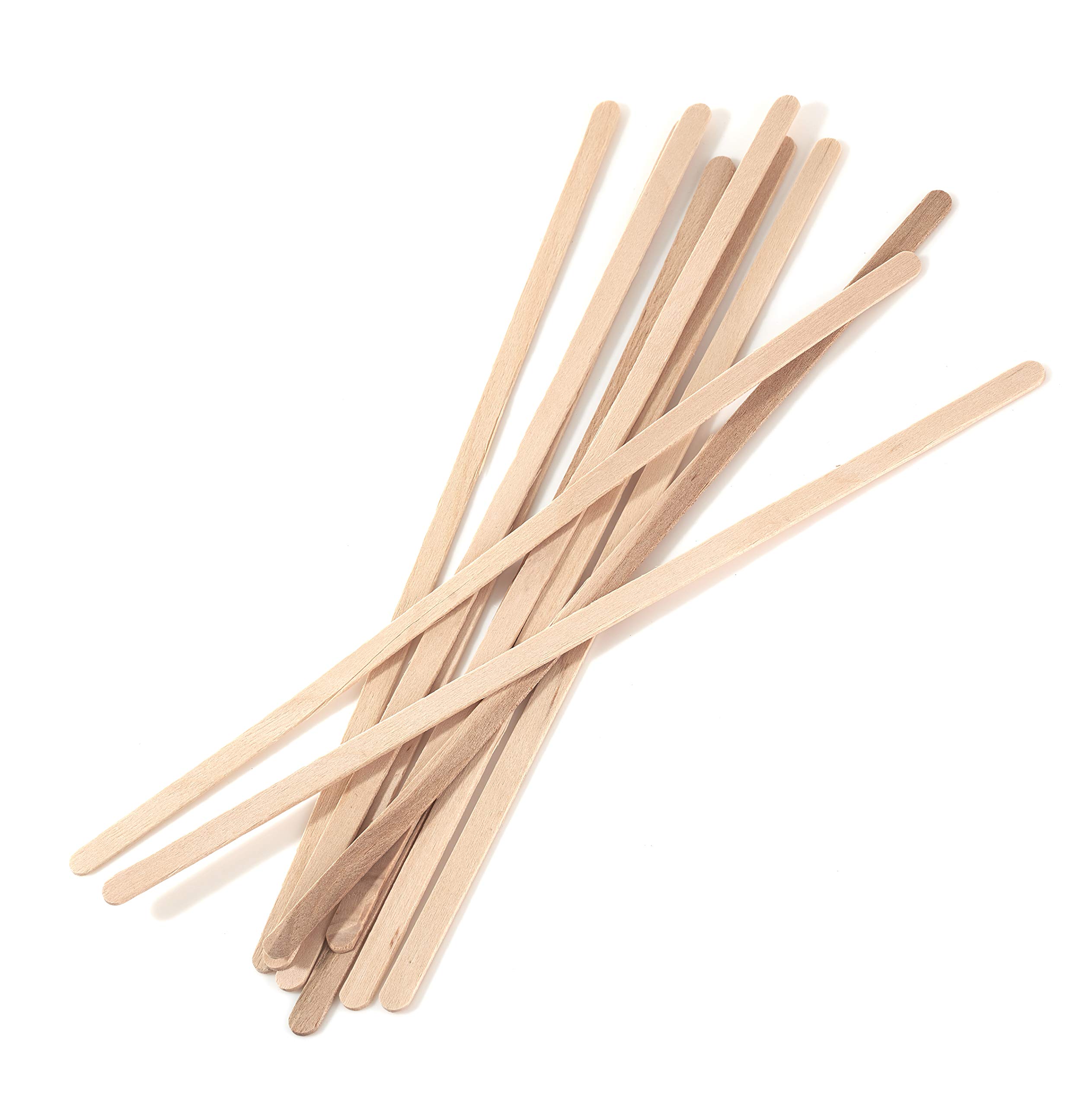 7.5 Inch Eco-Friendly Birch Wood Coffee Stirrer Sticks - Splinter-Free, Biodegradable Disposable Drink Stirrers for Tea, Coffee & Beverages - Perfect for Home, Office, Cafes & Arts & Crafts (Pack of 9000)