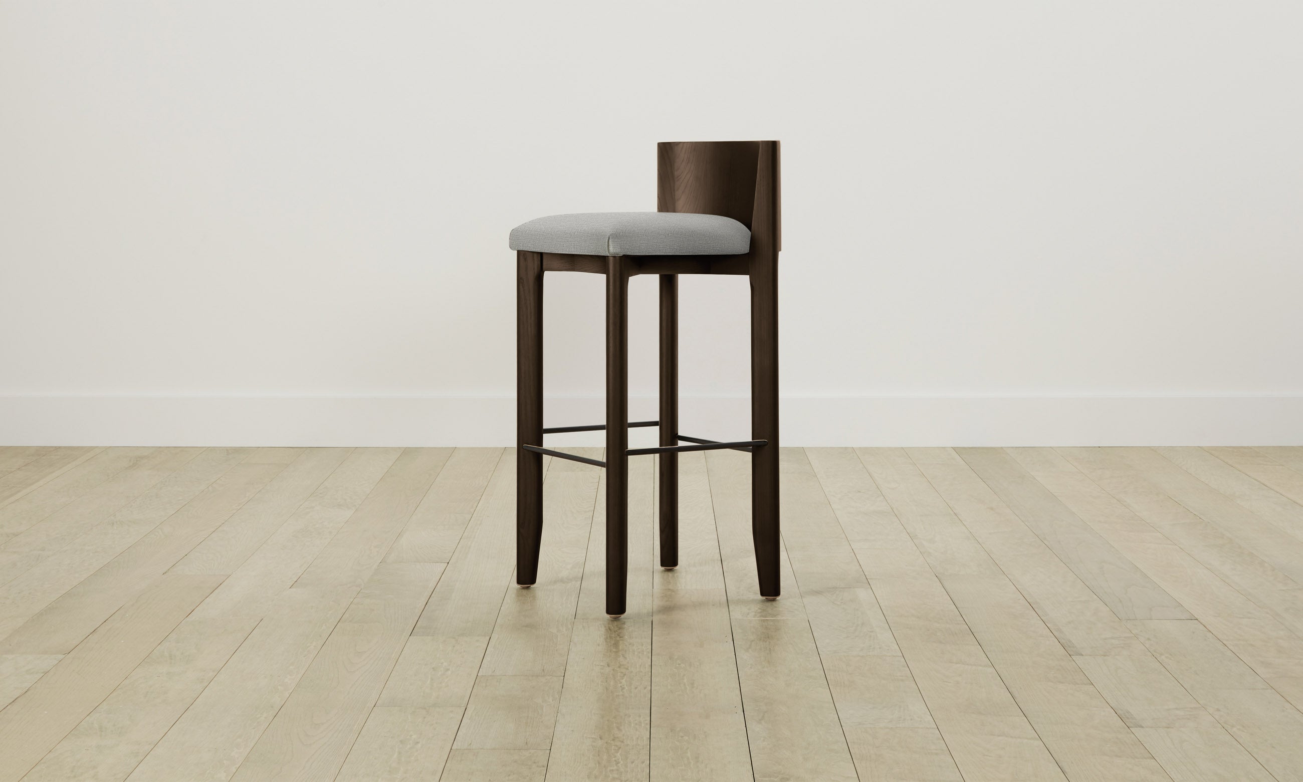 Premium Delancey Bar & Counter Stool - Performance Woven Chenille Fabric, Water-Resistant & Durable - Perfect for Kitchen Islands, Home Bars & Modern Dining Areas