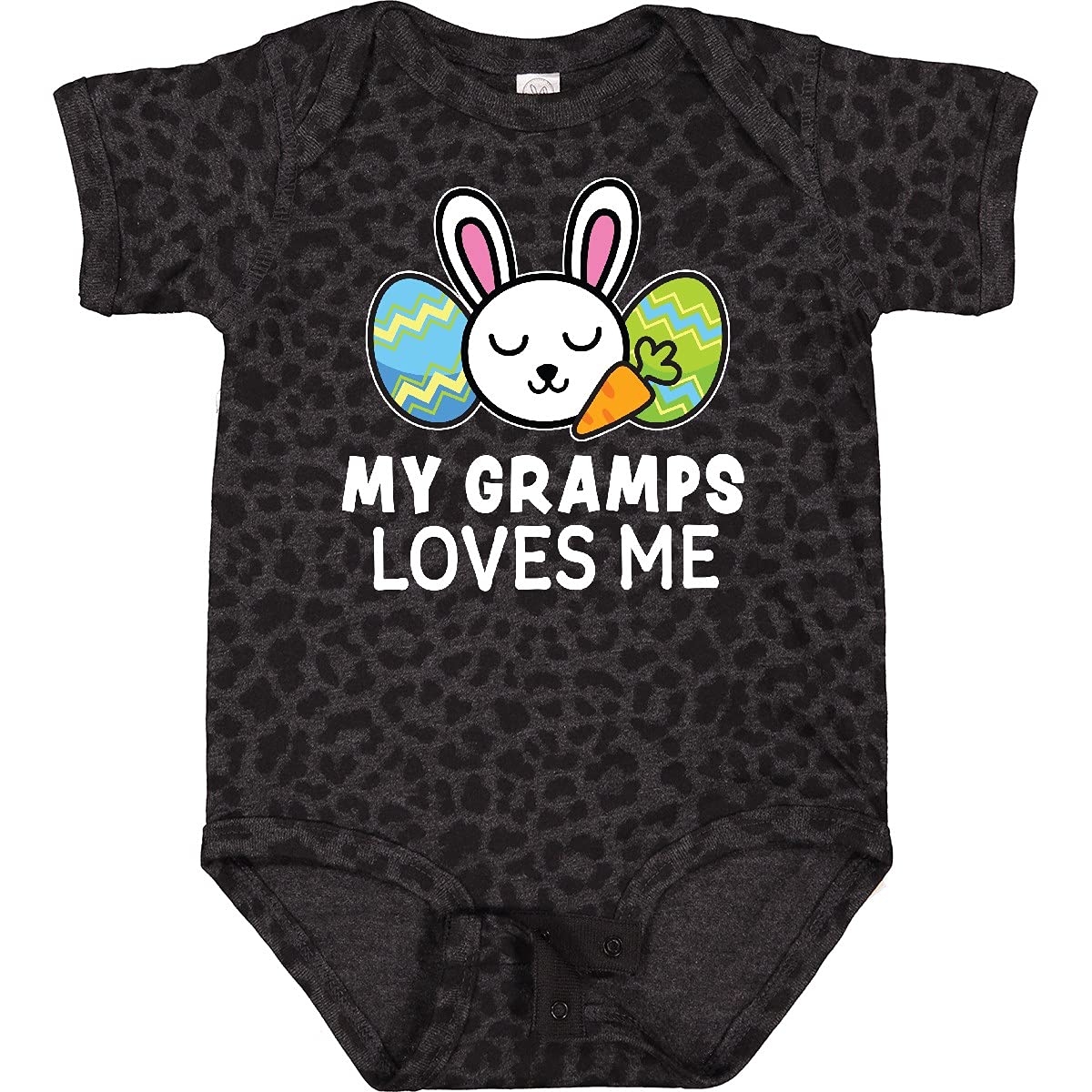 My Gramps Loves Me Bunny Easter Baby Bodysuit - Cute Easter Outfit