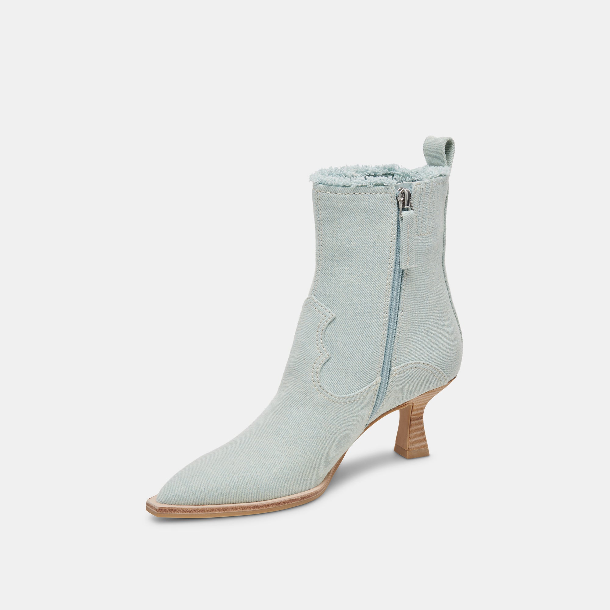 Austin Boots Light Blue Denim - Stylish Western Boots for Men & Women | Perfect for Country Rides, Concerts & Casual Outfits