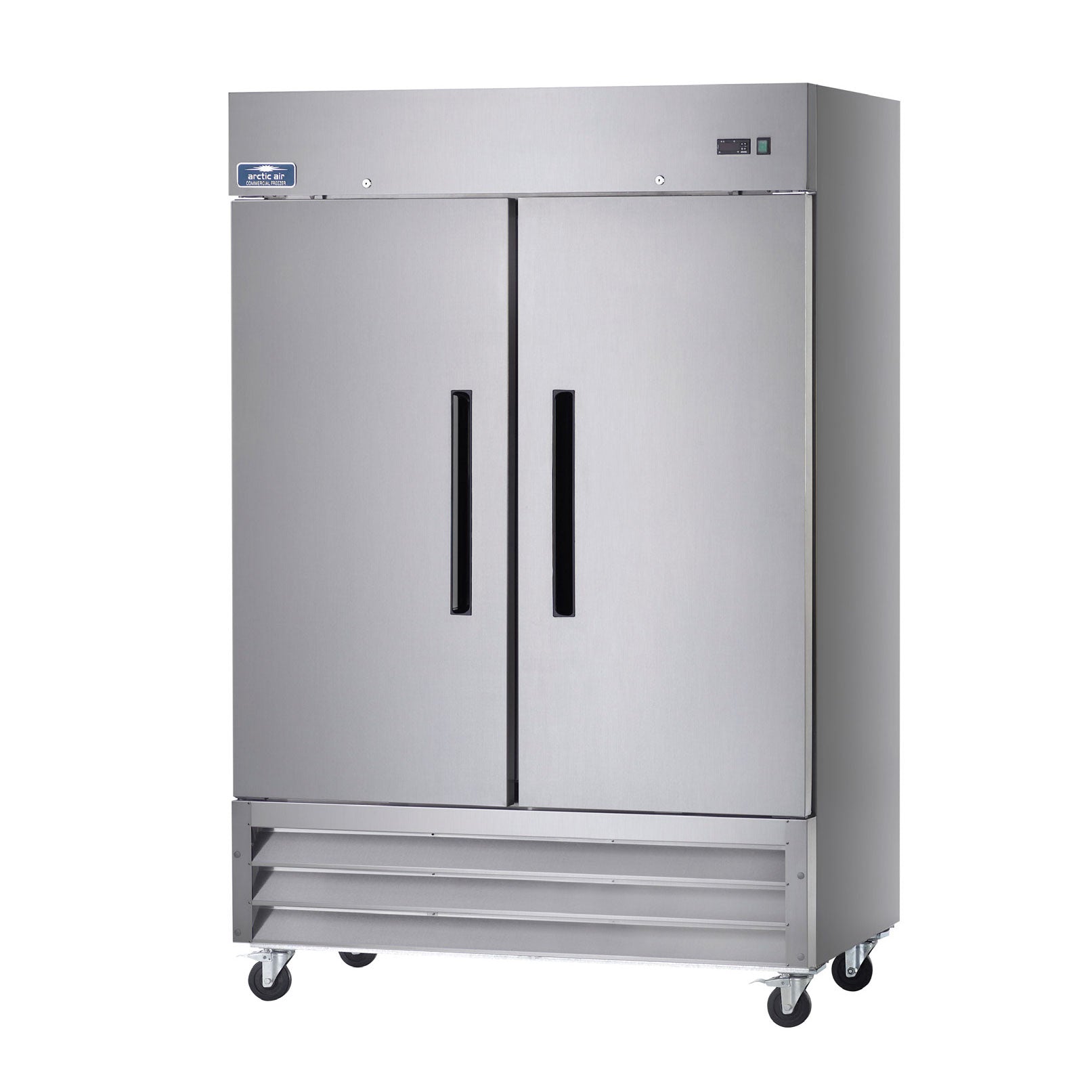 Arctic Air AF49 Commercial Reach-In Freezer - 2 Section Solid Door Refrigerator (54 Inch) for Restaurants, Grocery Stores & Food Service Businesses