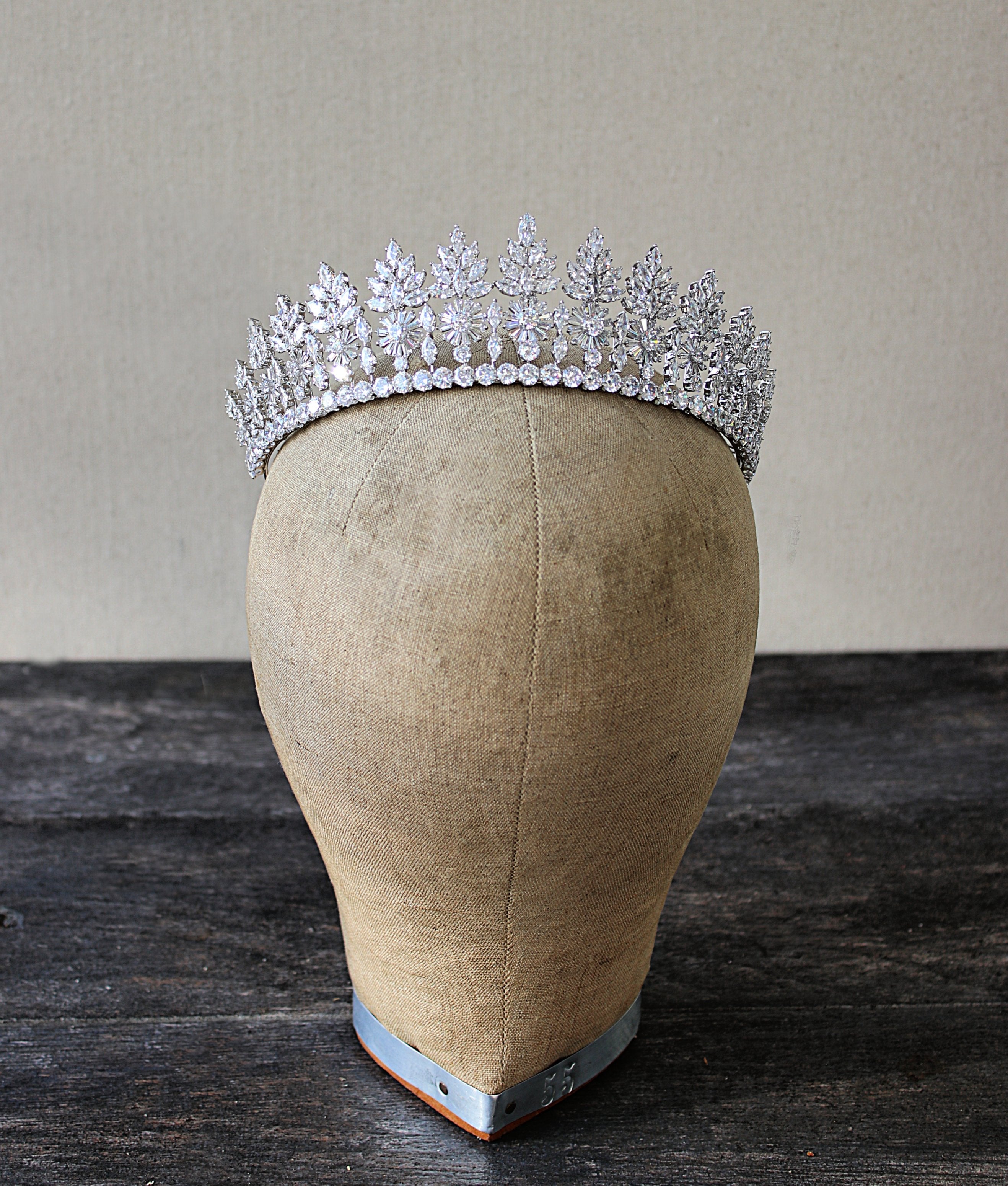 Elegant DUCHESS Wedding Tiara - Crystal Bridal Crown for Bride, Princess Party, Prom & Special Occasions