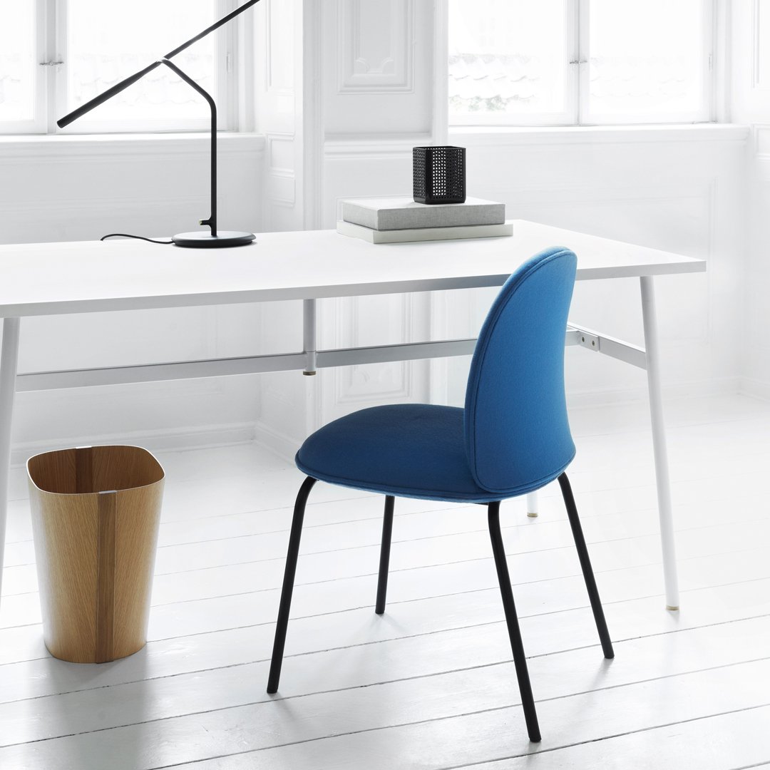 Ace Dining Chair - Modern Wooden Kitchen Chairs with Padded Seat - Set of 2 for Dining Room, Kitchen, Breakfast Nook & Home Office