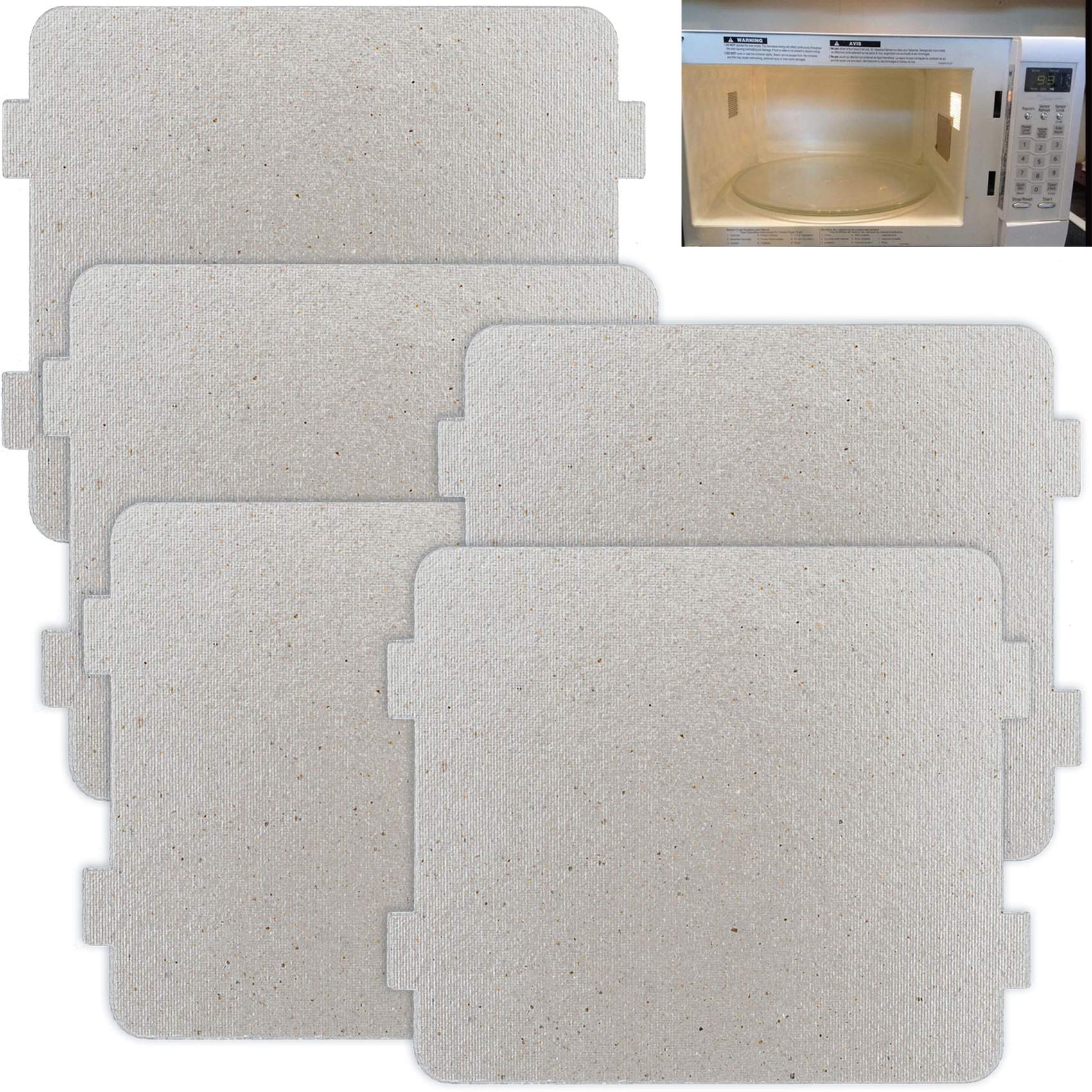 OIIKI 5-Pack Microwave Waveguide Cover - Universal 4