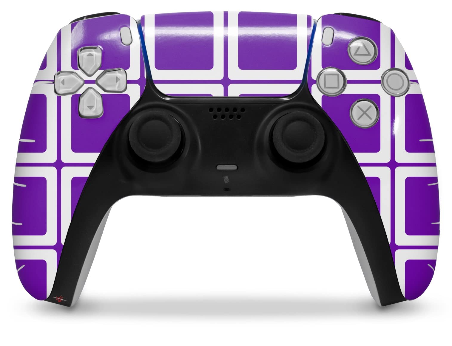 Sony PS5 DualSense Skin Wrap - Purple for Gaming Protection