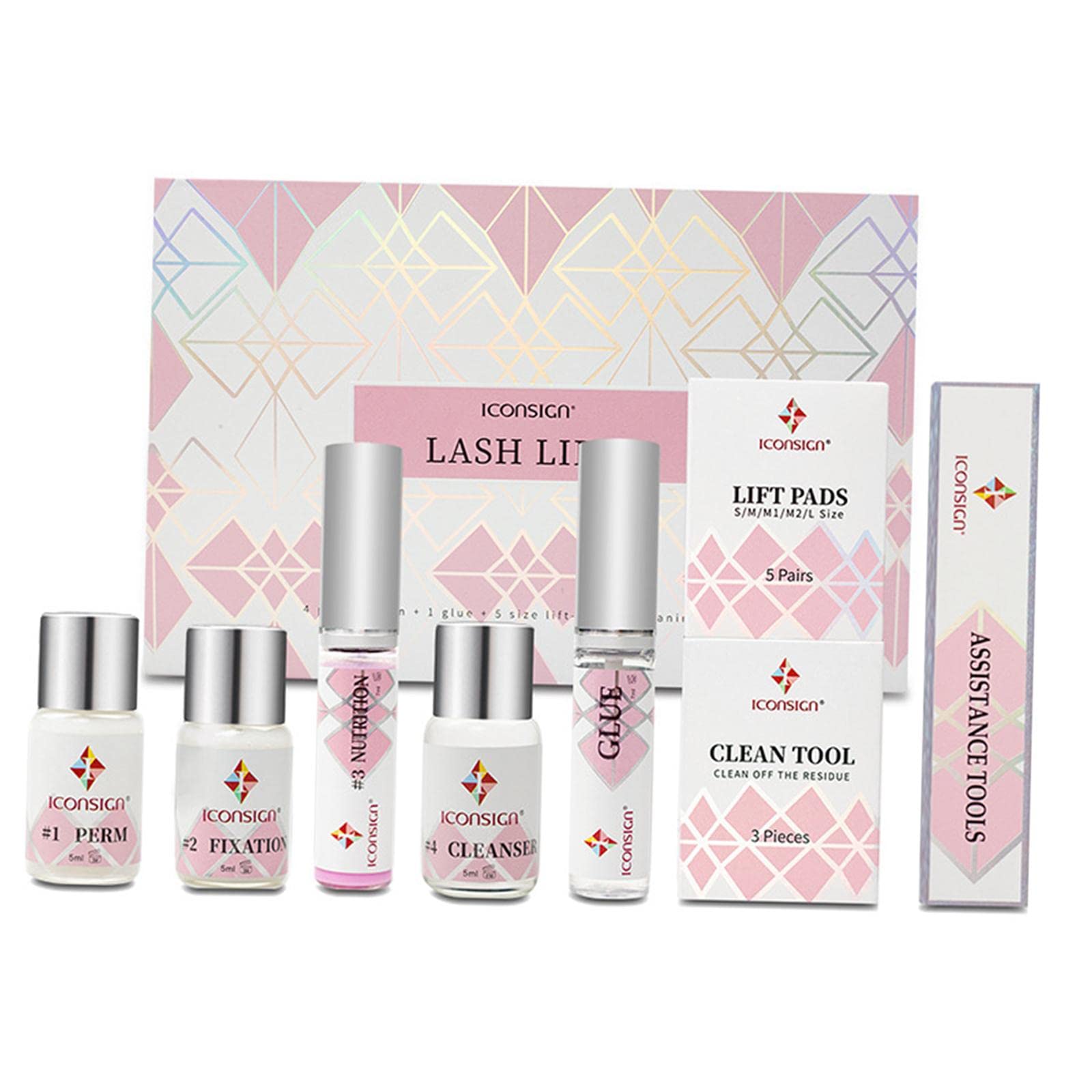 LOSA Professional Lash Lift Kit - At Home & Salon Use, Safe Eyelash Perming System for Natural Curly Lashes | Perfect for DIY Beauty, Bridal Makeup & Special Occasions