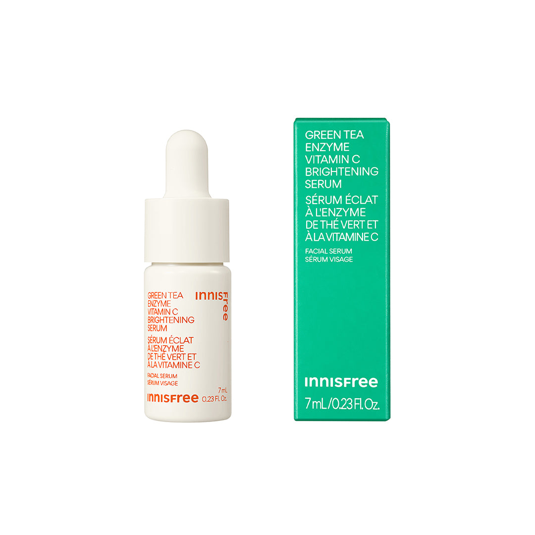 Best Green Tea Vitamin C Serum 7ml for Face - Brightening & Anti-Aging Skincare - Day & Night Use for Glowing Skin
