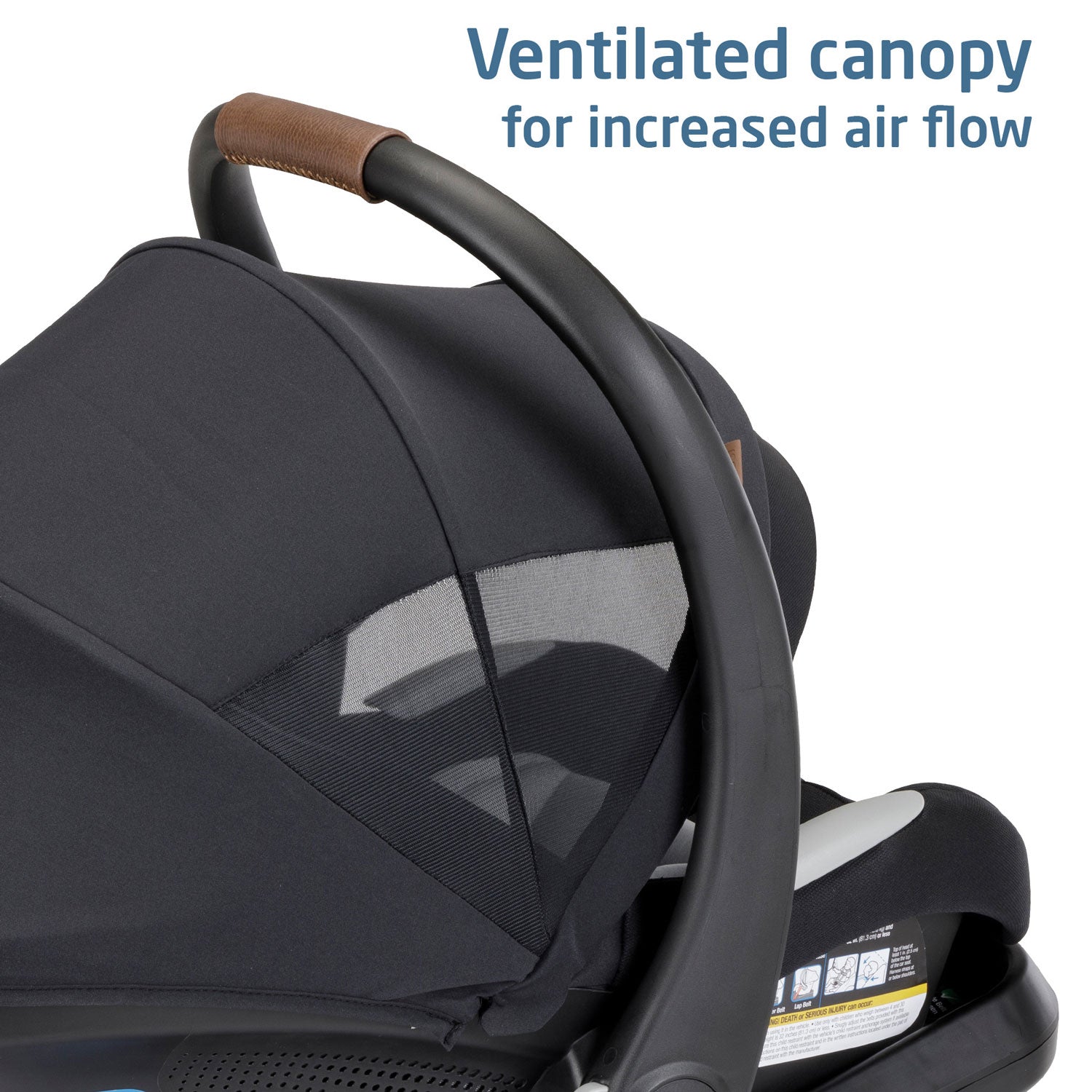 Maxi Cosi Mico Luxe+ Infant Car Seat - Lightweight & Safe Baby Carrier for Newborns 0-35 lbs | Perfect for Travel, Airplane & Everyday Use