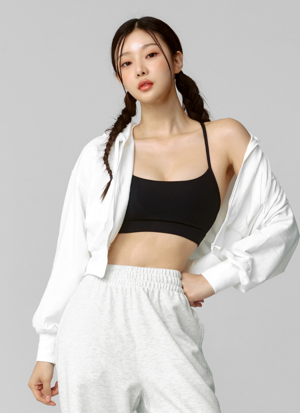 Black Label Signature Breathe Racerback Sports Bra Top - High Support Workout & Yoga Activewear for Women