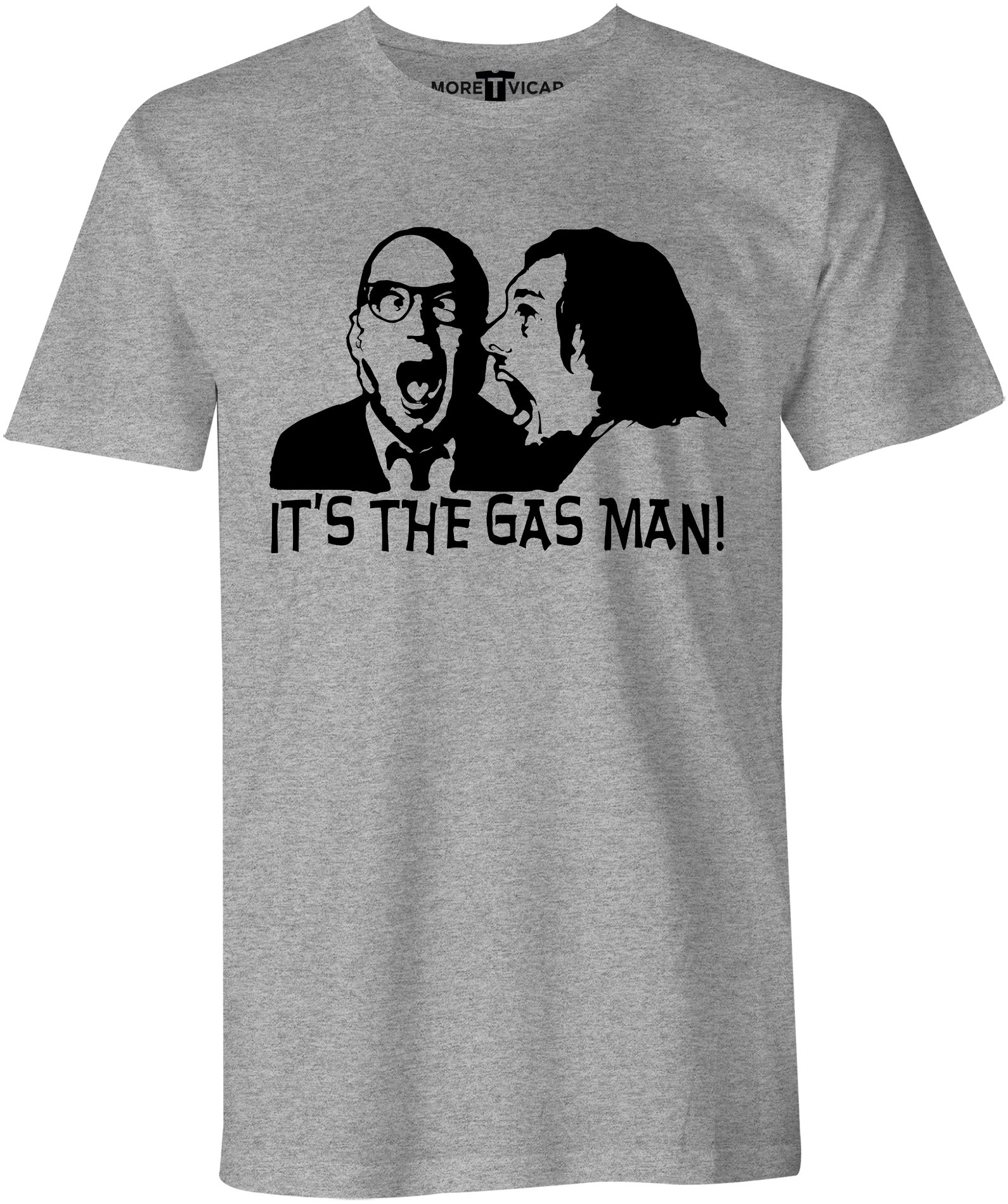 Gas Man - Men's Graphic Print Bottom T-Shirt | Comfortable Cotton Tee for Casual Wear & Street Style