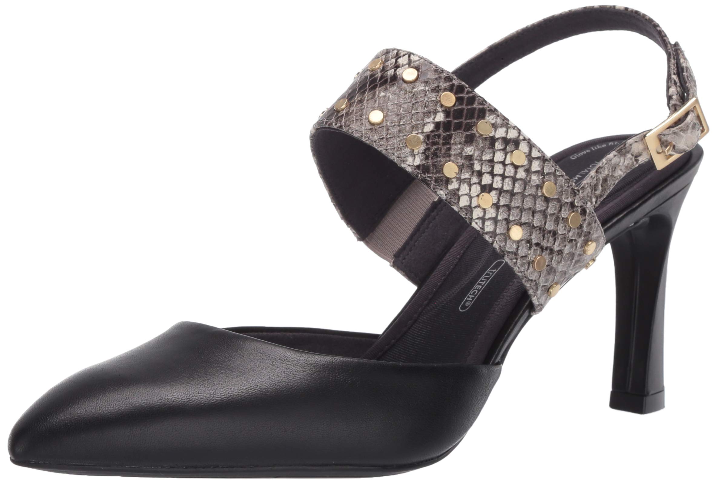 Rockport Women's Comfort Walking Pumps - Slip-On Dress Shoes for Work & Travel | Lightweight & Cushioned for All-Day Wear