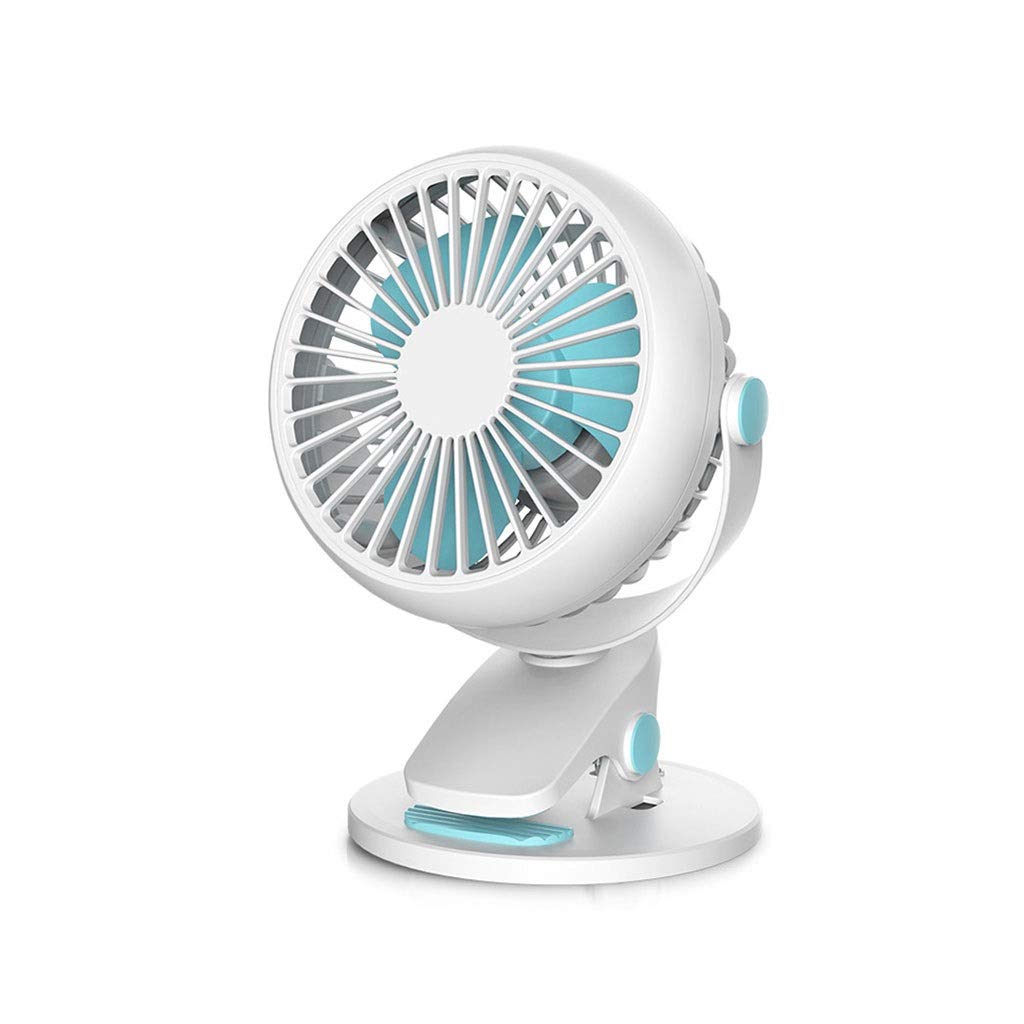Rechargeable USB Mini Desk Fan - 3 Speed Portable Quiet Small Fan for Home, Office, Dorm Room | Compact USB Powered Personal Cooling Fan for Desk, Nightstand, Car | Perfect for Summer, Hot Weather, Indoor & Outdoor Use | Ideal for Work, Sleep, Travel, Camping, Yoga, Studying & Workouts | Great for Home Office, Bedside, Travel, and Outdoor Activities (Color: A)