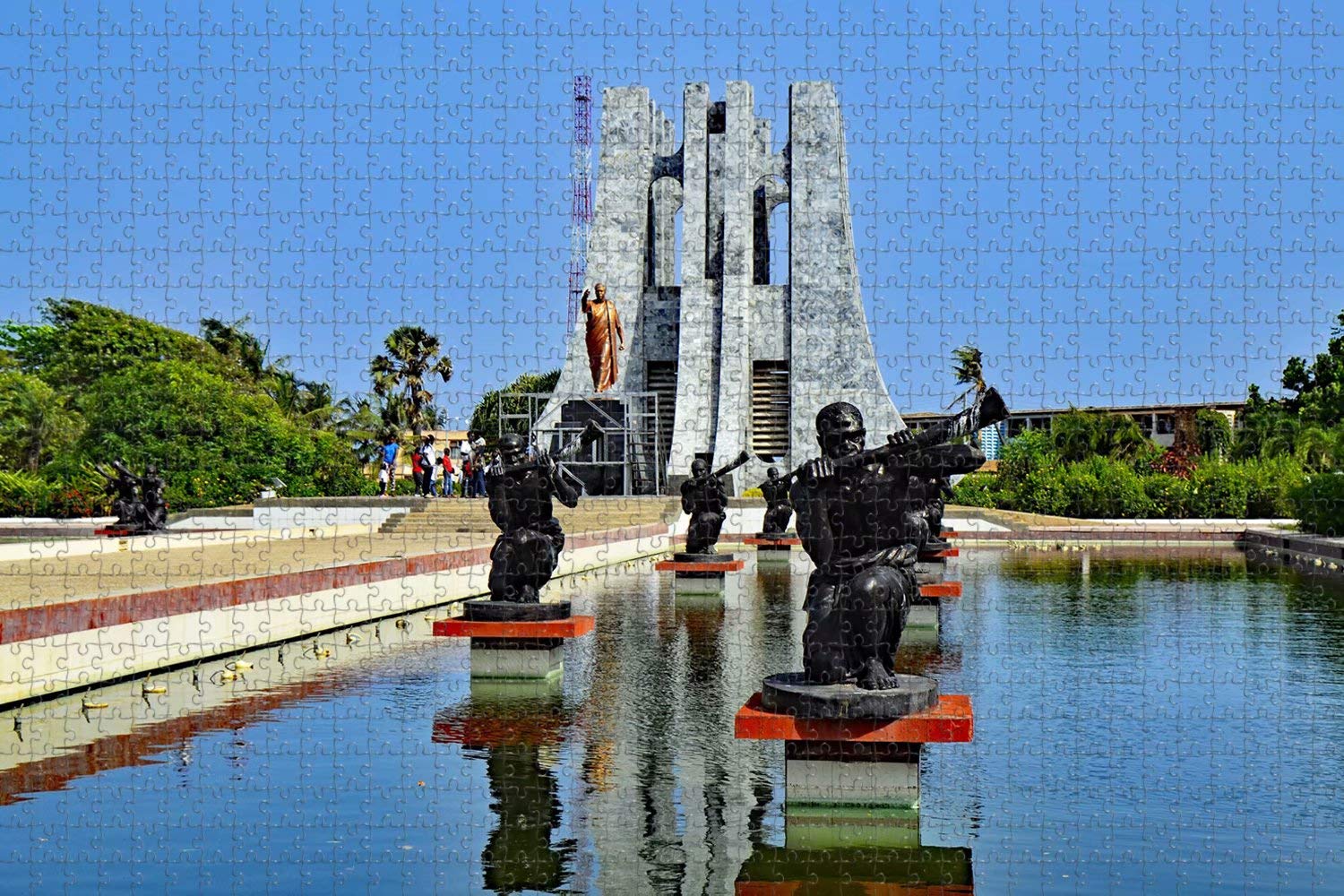 1000 Piece Jigsaw Puzzle for Adults - Accra Ghana Travel Souvenir & Home Decor | Perfect for Relaxation, Family Bonding & Gift Giving