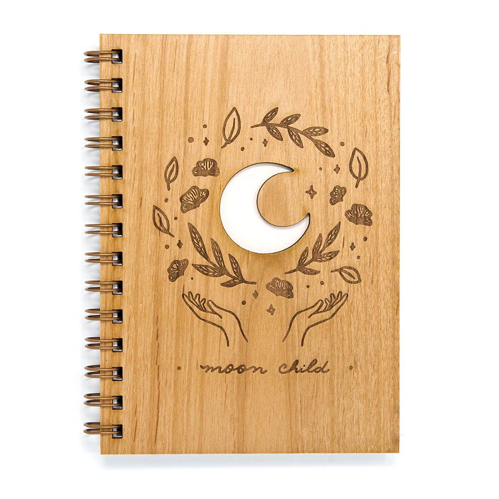 Hereafter Wooden Journals - Handcrafted Wooden Notebooks for Writing, Sketching & Journaling - Perfect for Travel, Gifts & Personal Reflection