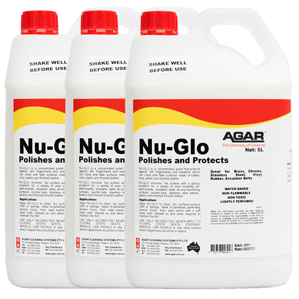 Agar Nu Glo Polishes and Protects - Premium Car Wax for Shine & Protection - Perfect for Cars, Trucks & Motorcycles